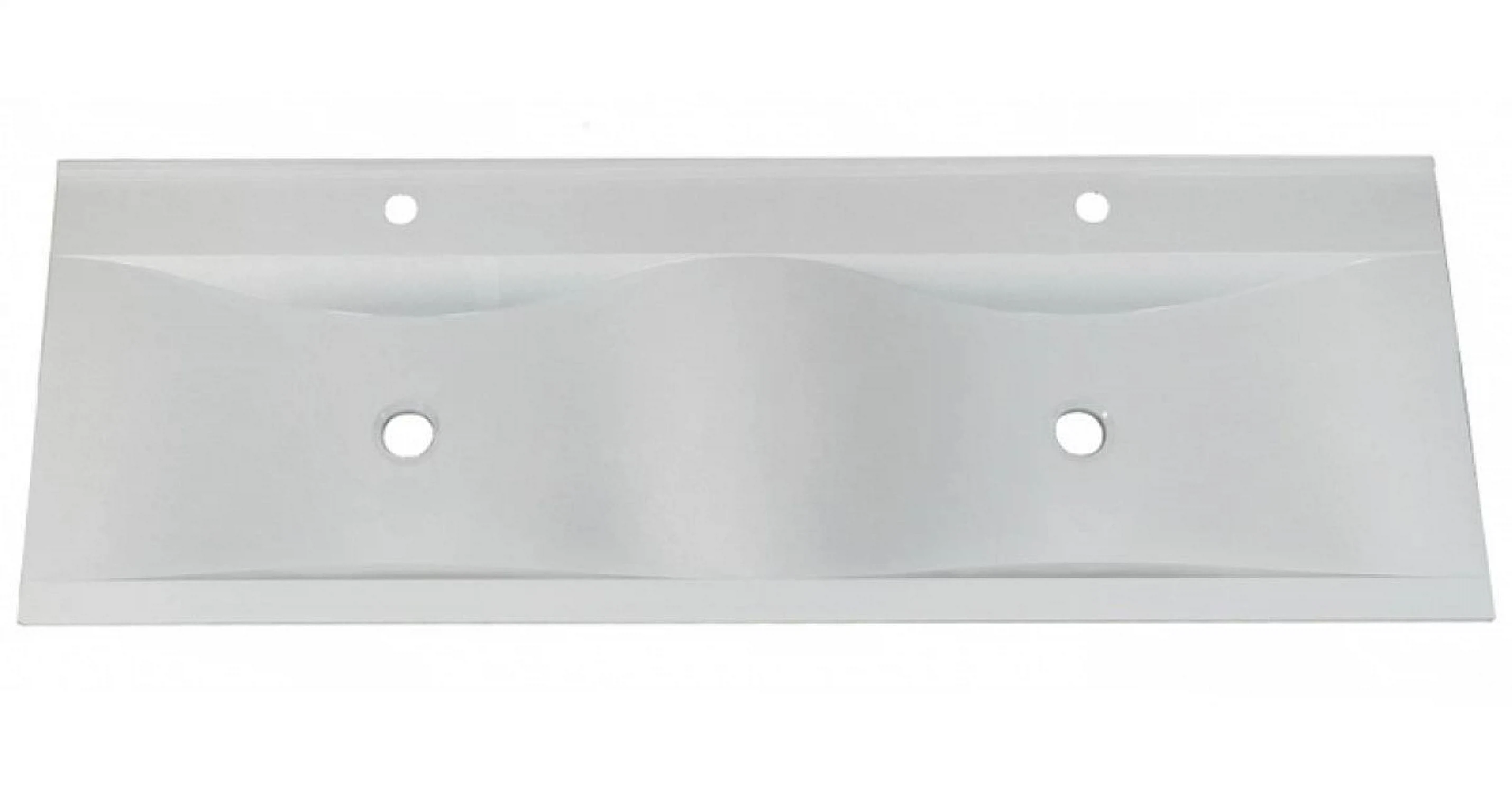 Изображение товара Встраиваемая раковина для ванной комнаты Madera Pulsus 140 белая искусственный мрамор