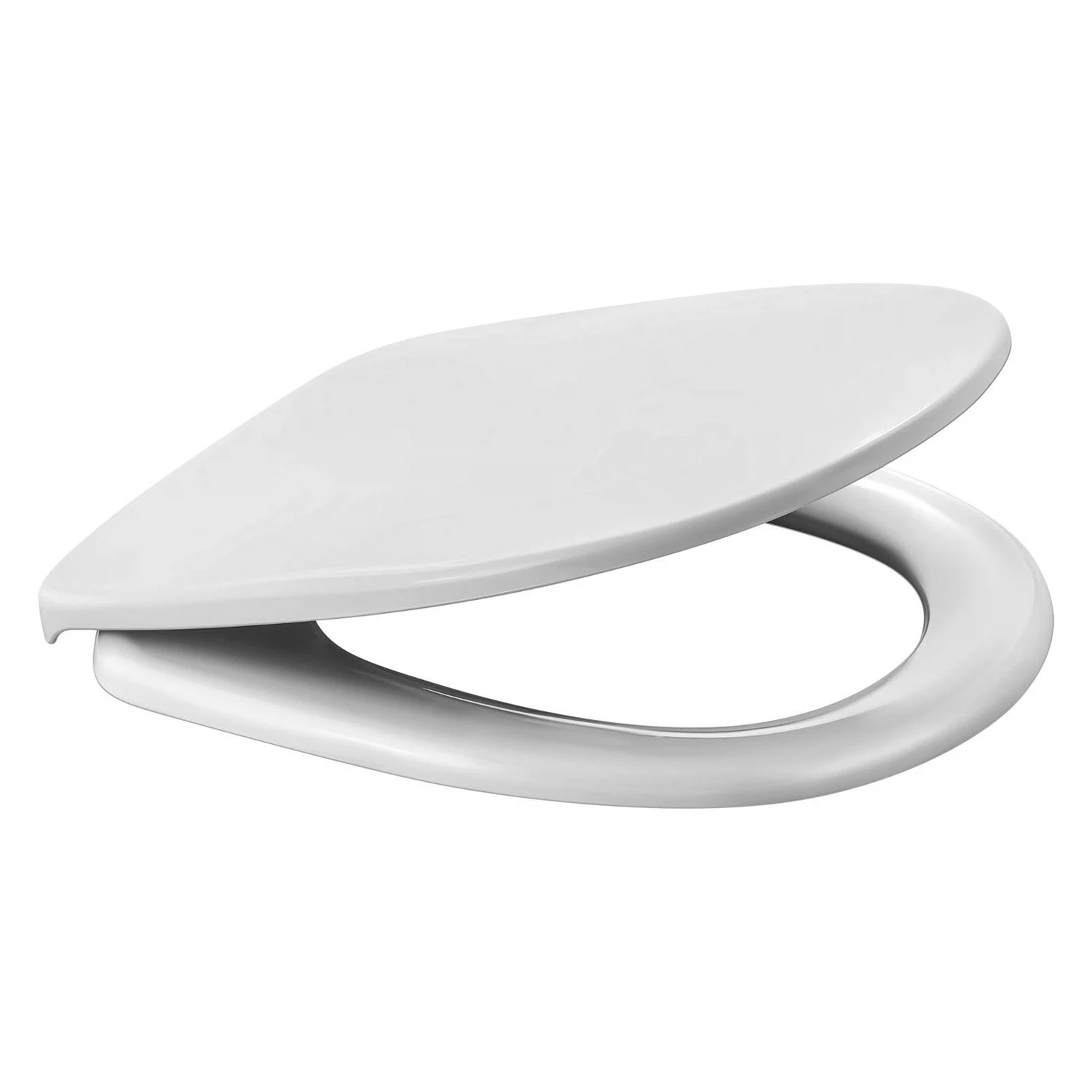 Изображение товара Сиденье с микролифтом для унитаза WAVE W-SC-5ppml полипропилен белый глянец