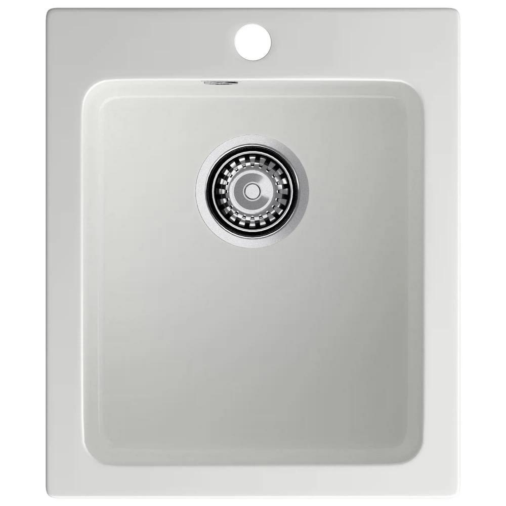 Изображение товара Кухонная мойка GranFest PRACTIK 505, иней, искусственный мрамор