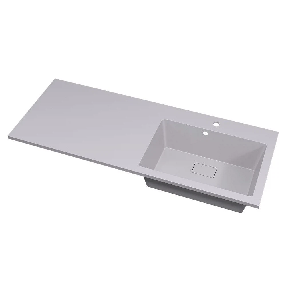 Изображение товара Подвесная раковина из кварцевого композита Uperwood Cosmos 120 см белая