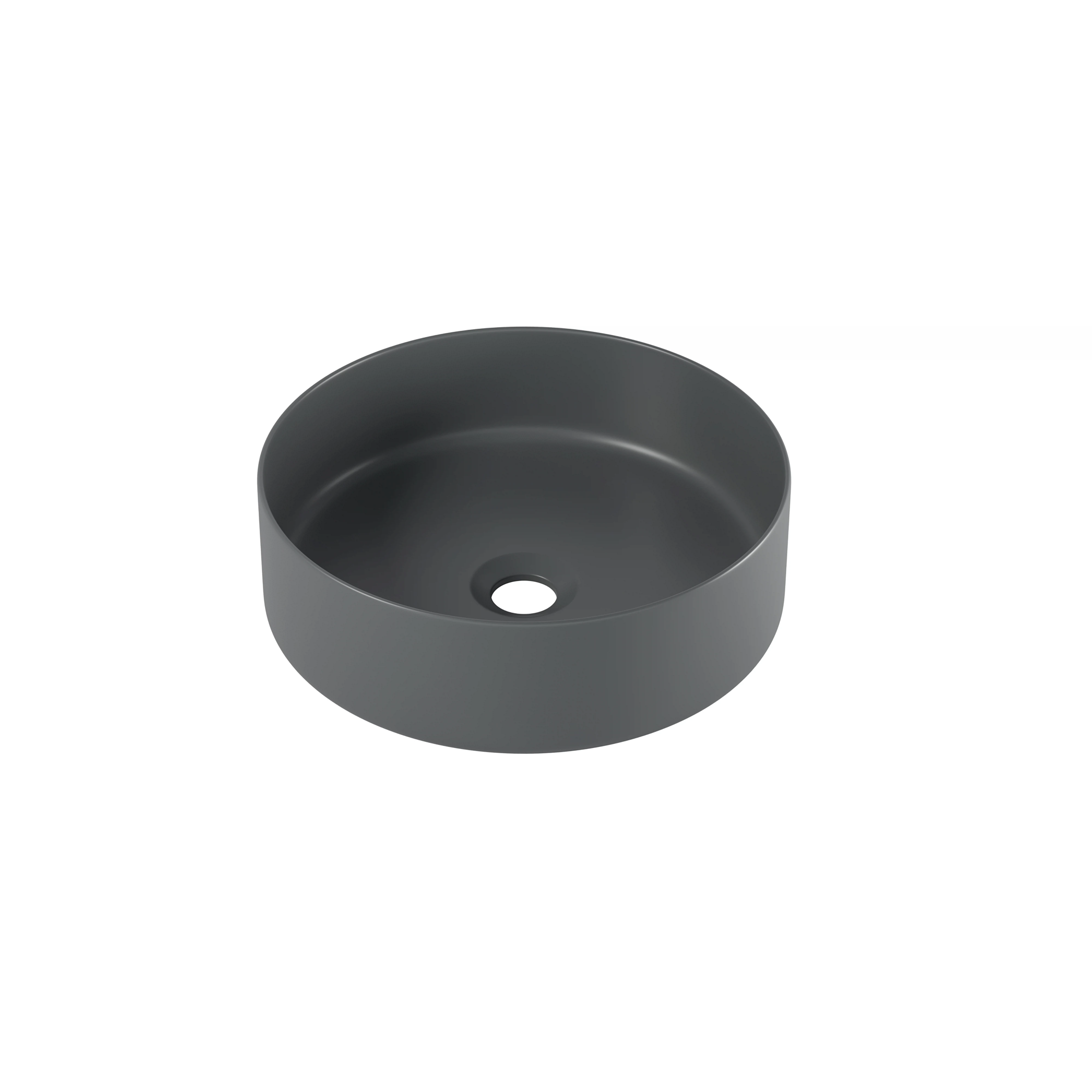 Изображение товара Раковина накладная CULTO ANDI серый мат 405х125 мм для ванной комнаты