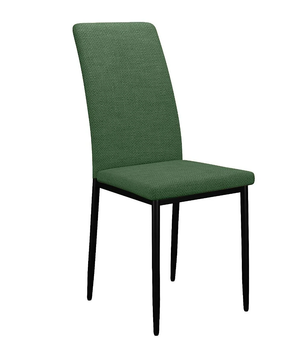 Изображение товара Стул DikLine 272 SB1 зеленый с черными ножками компактный и стильный
