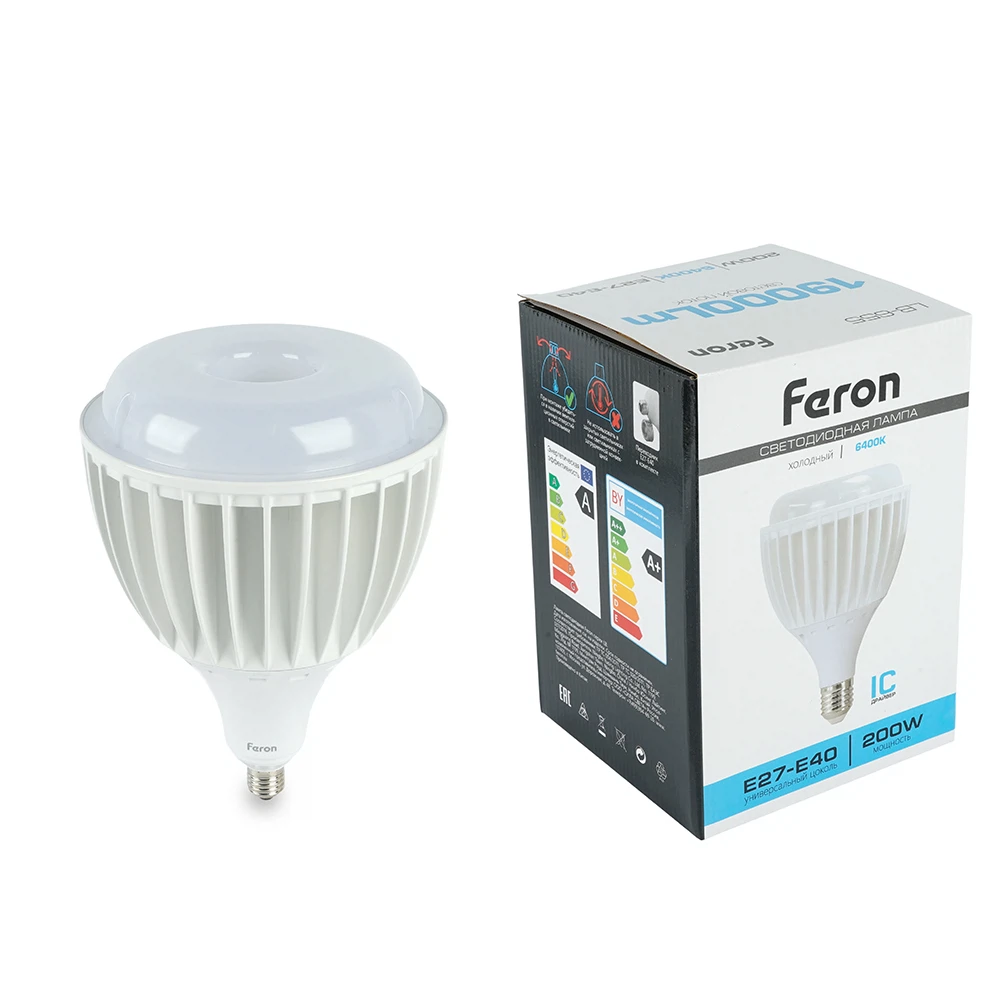 Изображение товара Лампа светодиодная Feron LB-655 E27-E40 200W 175-265V 6400K