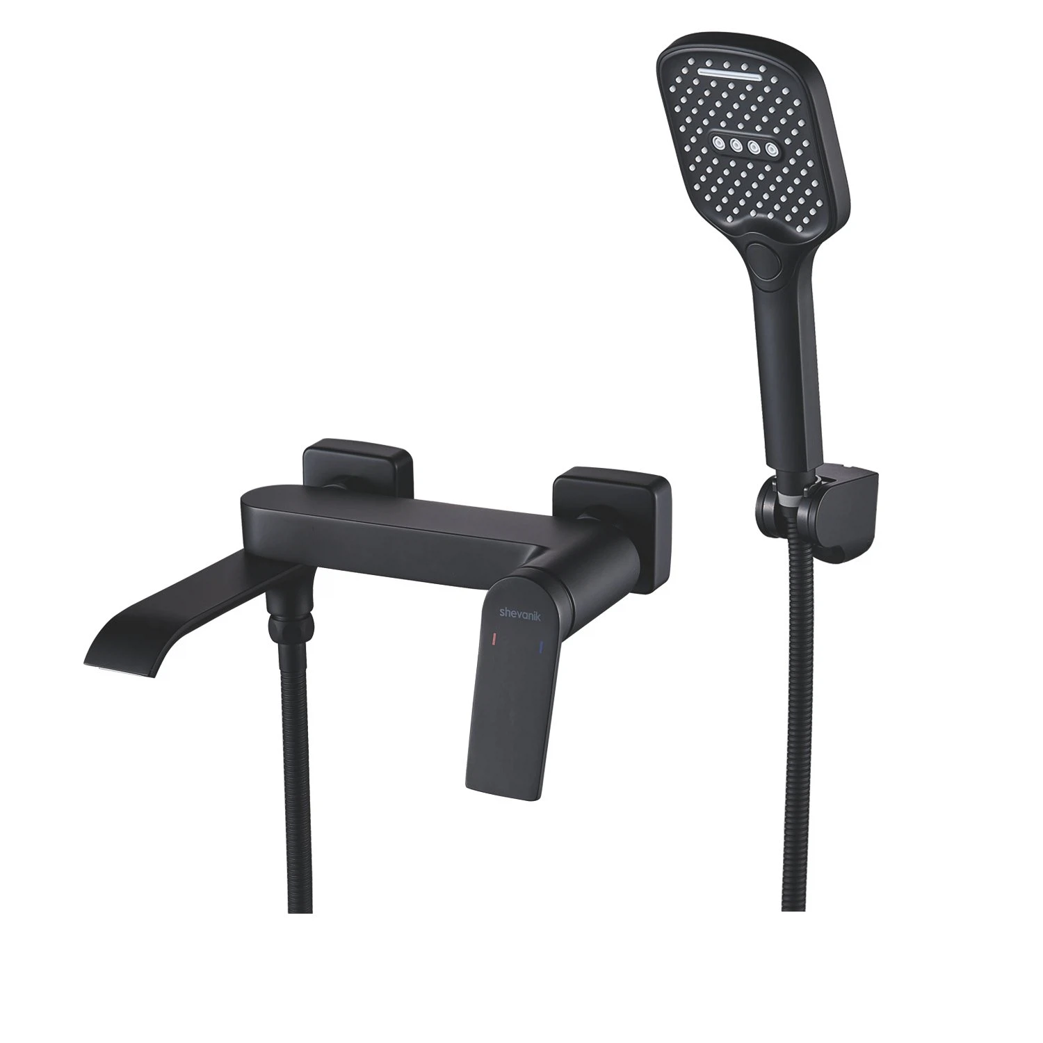 Изображение товара Смеситель для ванны Shevanik S4102H, черный