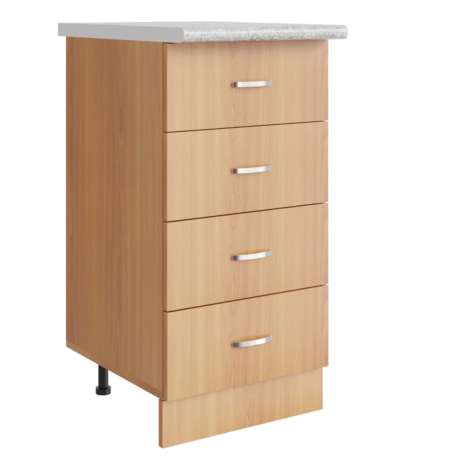 Изображение товара Стол разделочный 40 ольха с 4 ящиками для кухни мебель практичная и надежная