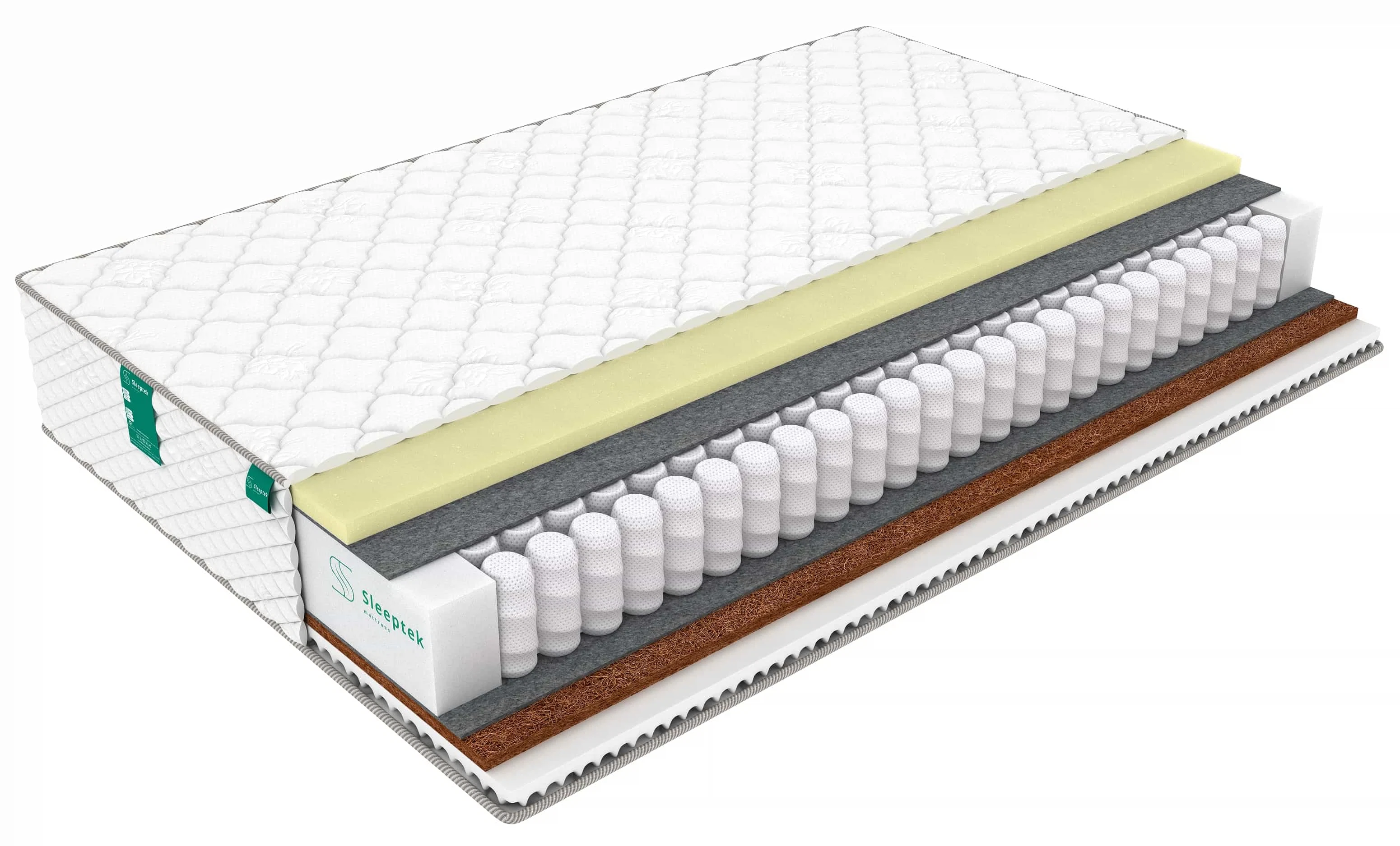 Изображение товара Матрас Sleeptek Premier Memo FoamStrong Massage 90x190 см с двухсторонней жесткостью и массажным эф