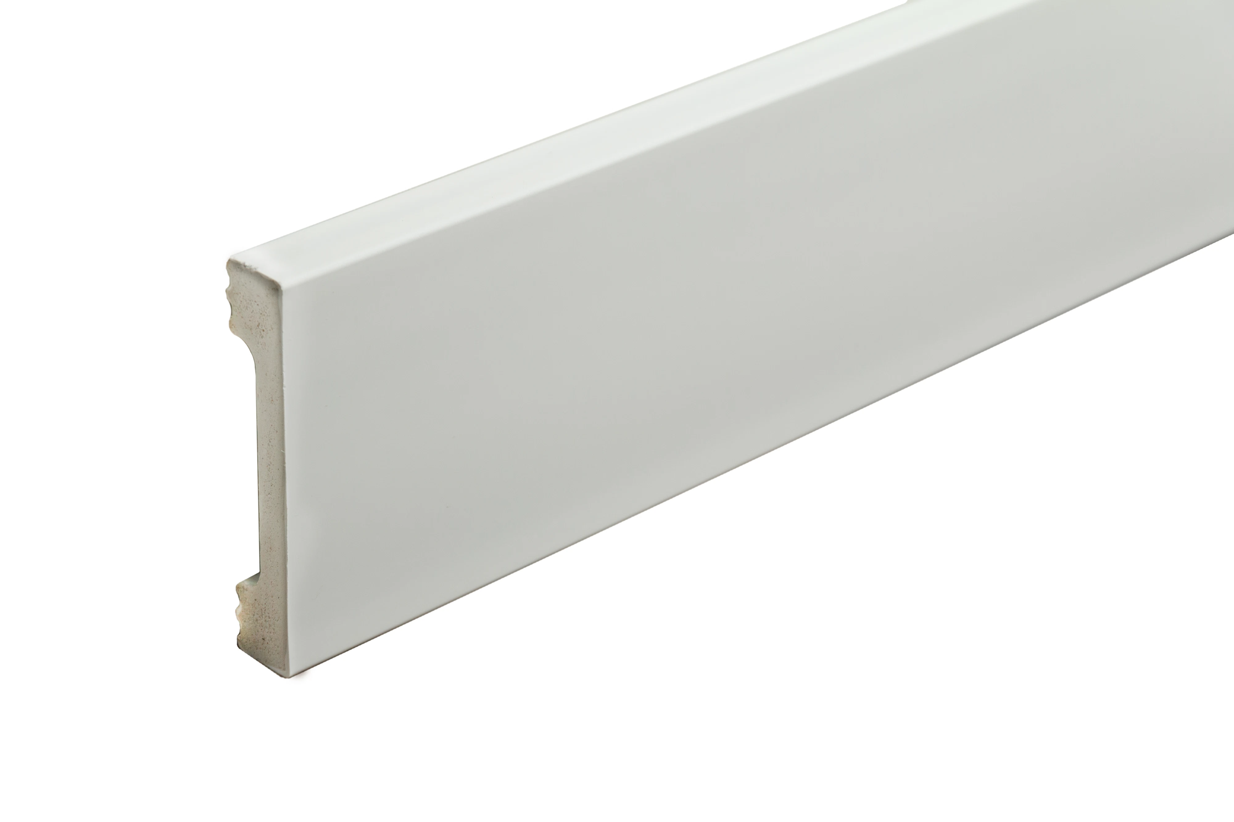 Изображение товара Плинтус полистирол ВП MSPOL 101 80*15*2000 16 шт/уп Белый под покраску