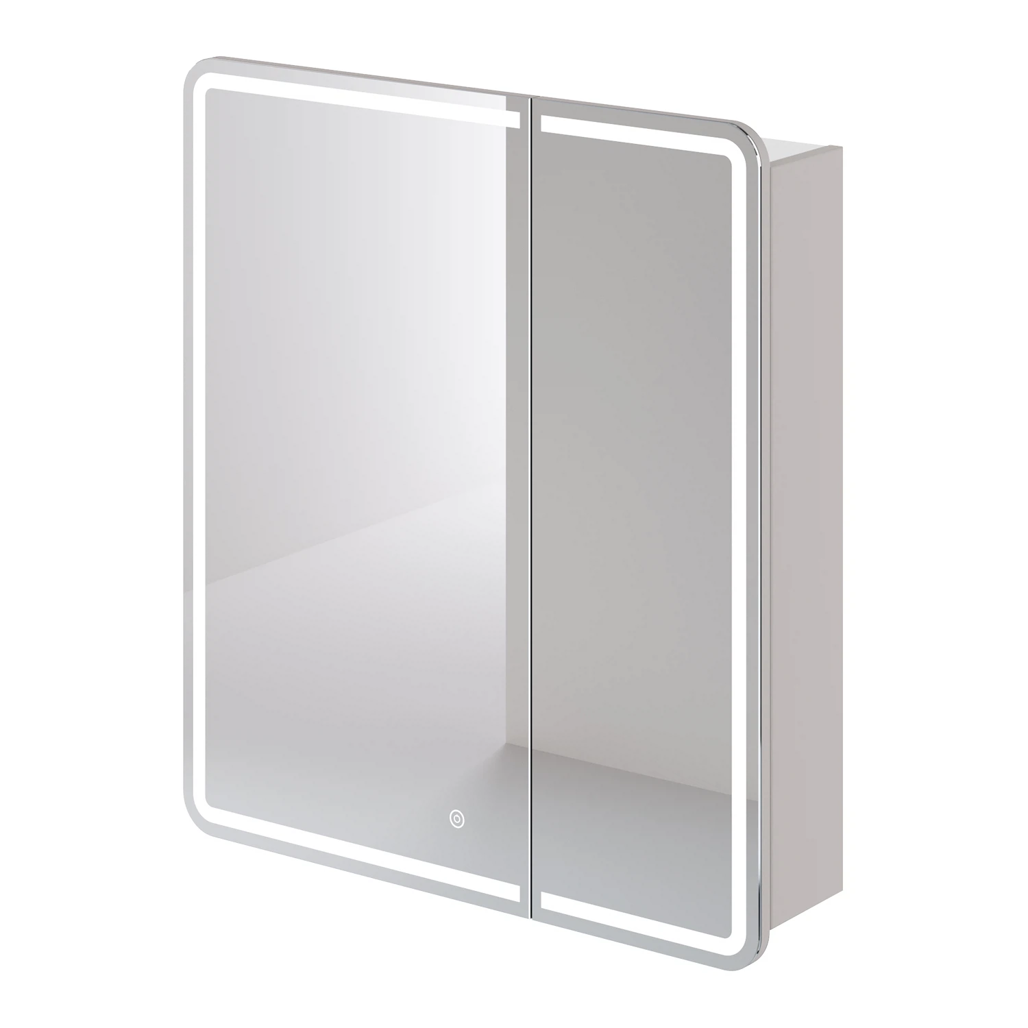 Изображение товара Зеркальный шкаф с подсветкой Итана Glori 70 Керамик, Россия