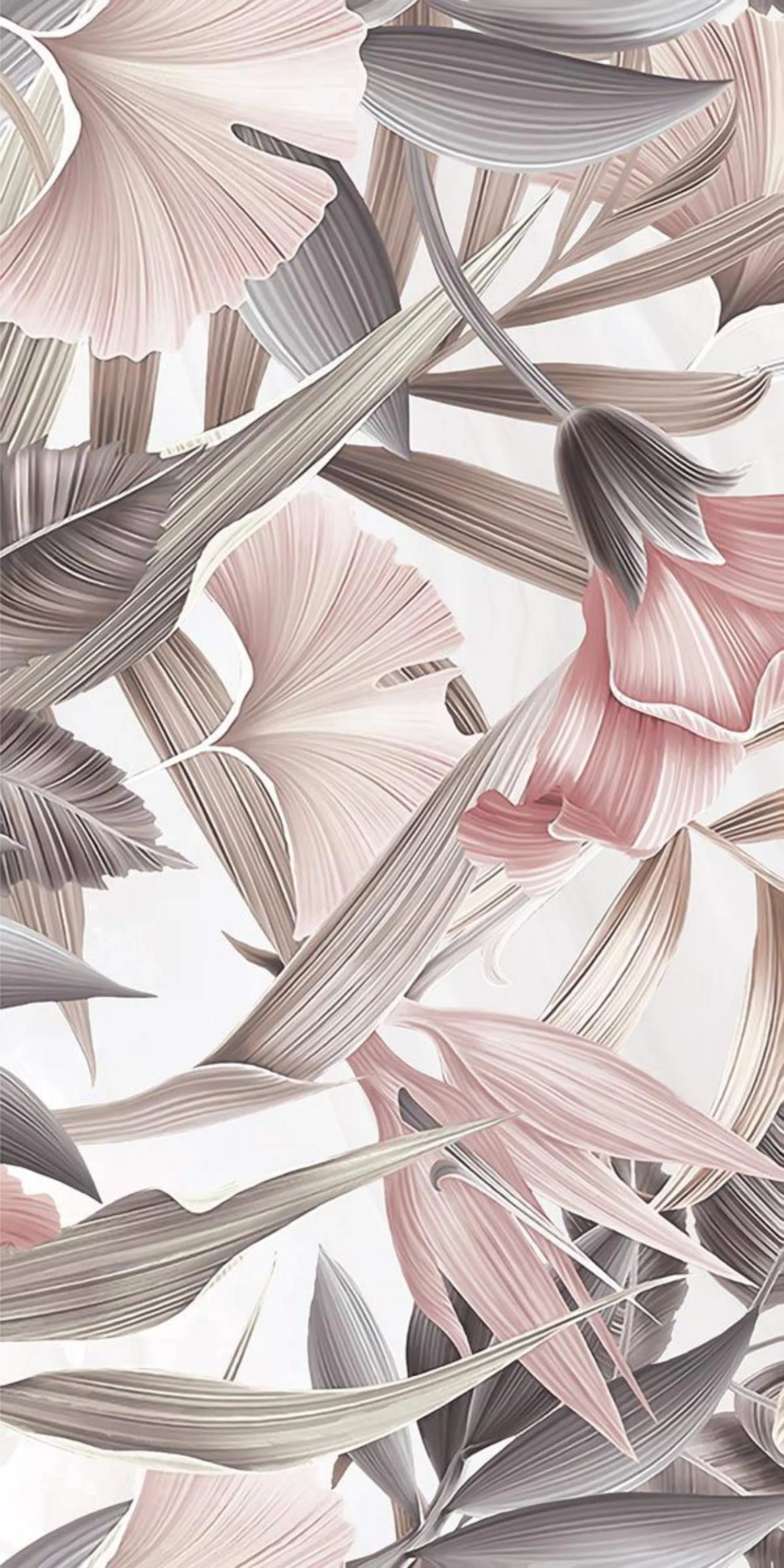 Изображение товара Плитка настенная ACATE FLORE 2 31.5х63 глянцевая с растительным узором