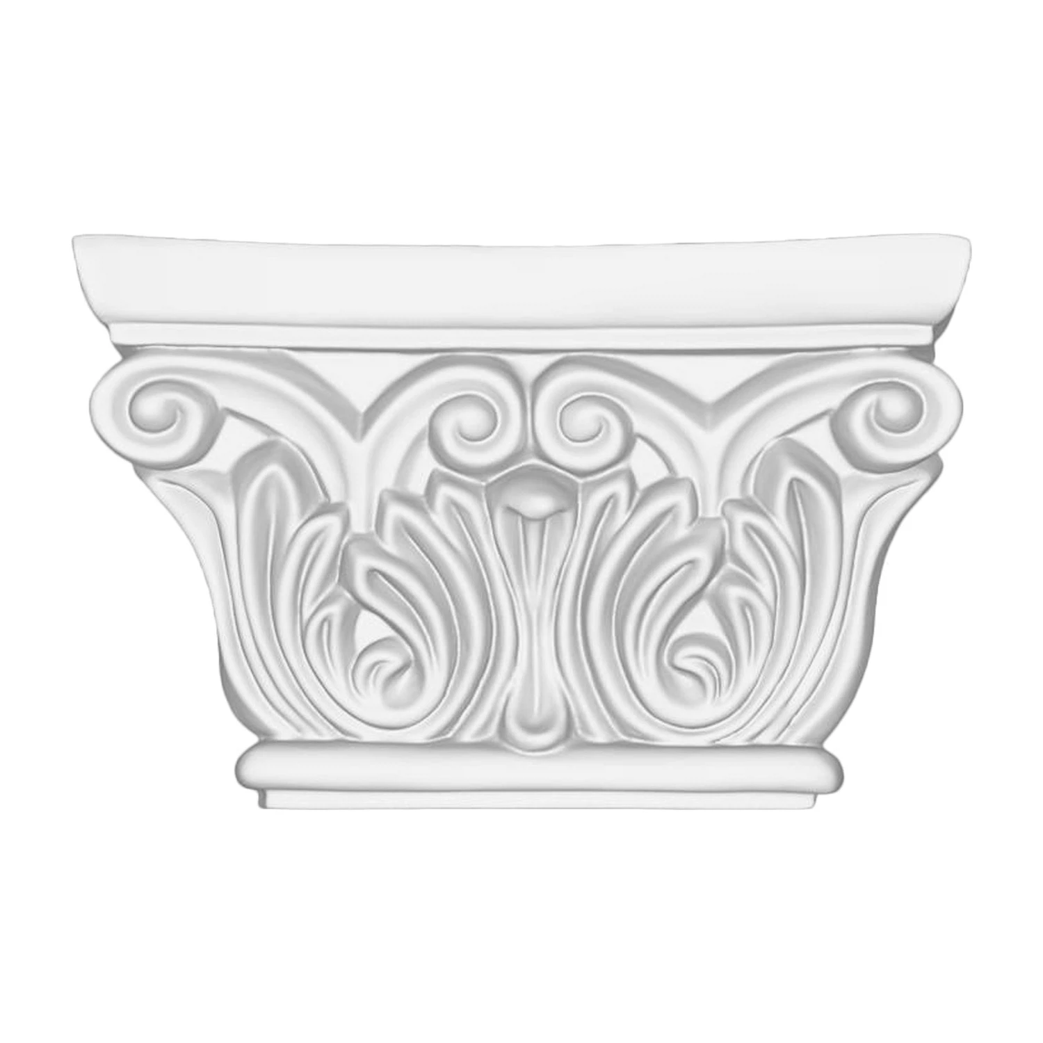 Изображение товара Капитель DK-203/20 Decomaster, полиуретан, белый, для потолка