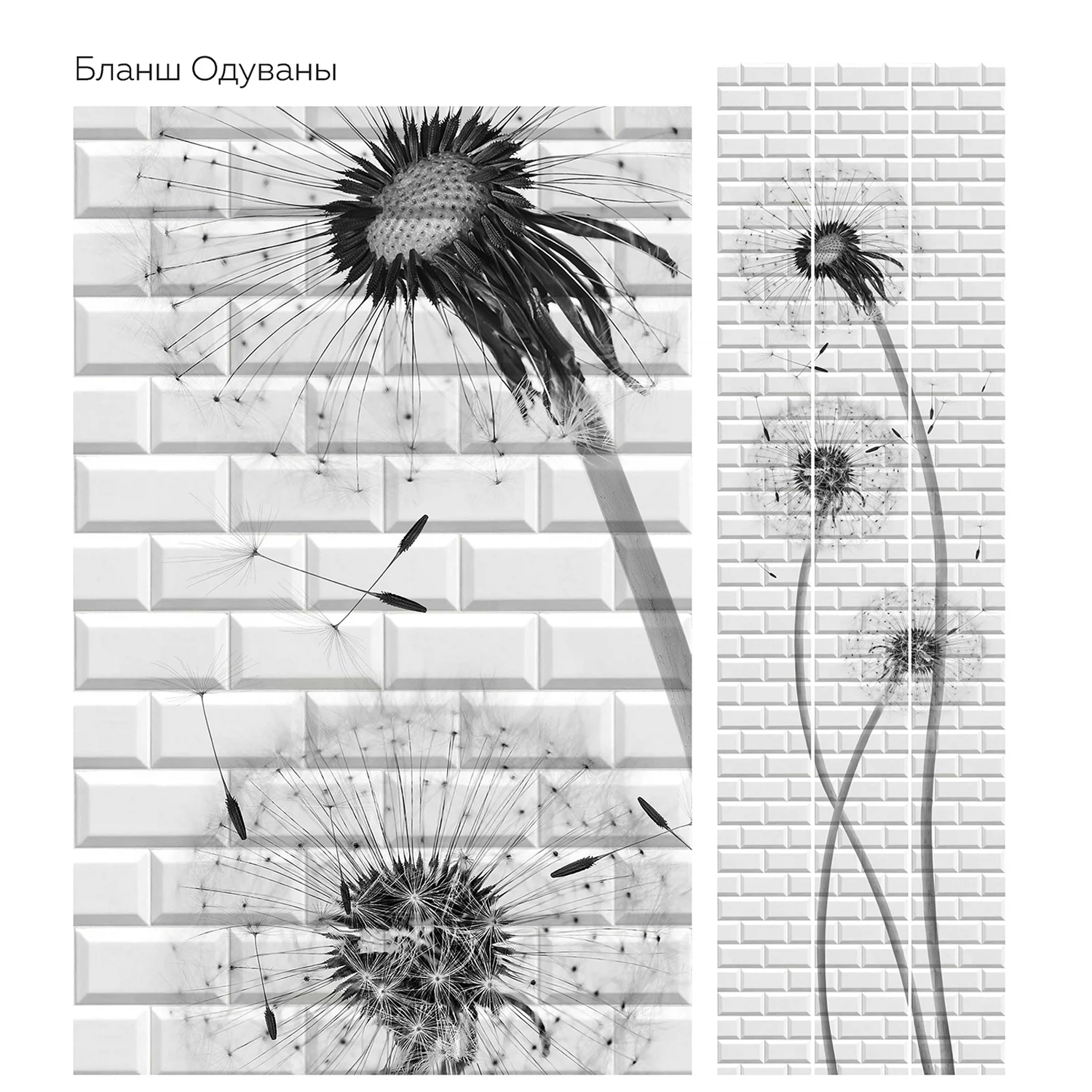 Изображение товара Панель ПВХ Unique Бланш Одуван