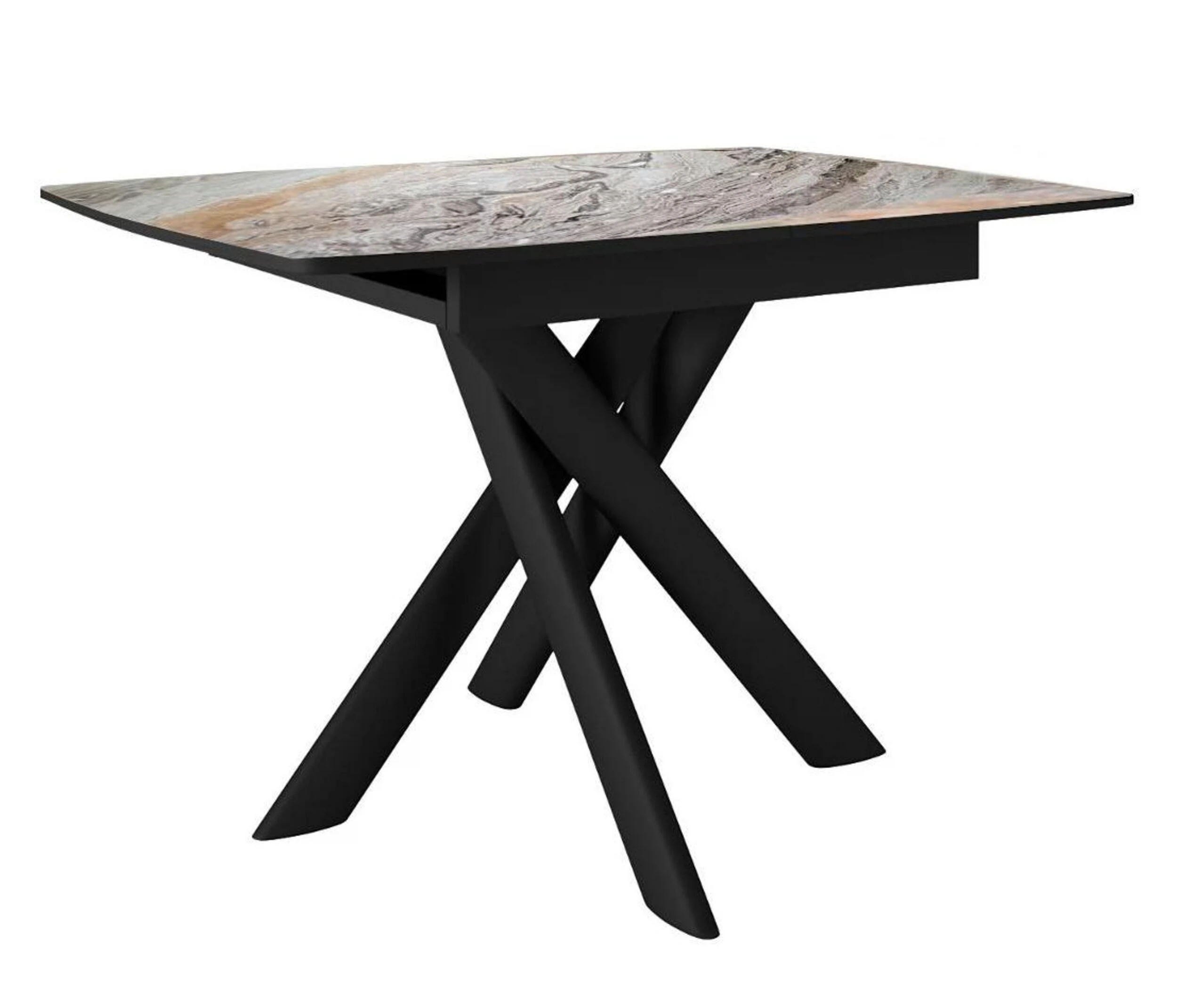 Изображение товара Стол DikLine DKB110 с керамической глянцевой поверхностью и механизмом расширения