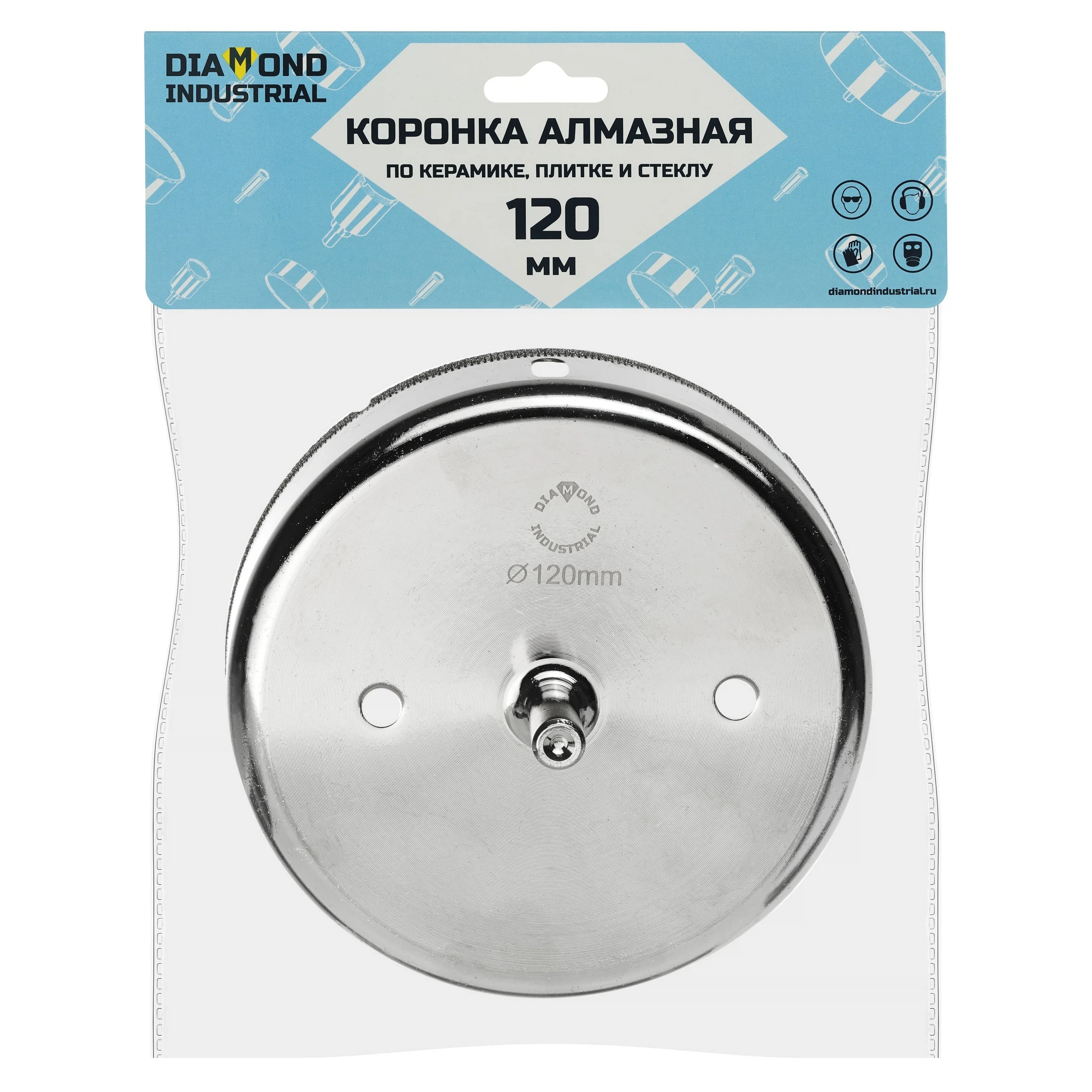 Изображение товара [Коронка] Diamond Industrial DIDCBC120 Синтетический алмаз 120 мм без центра