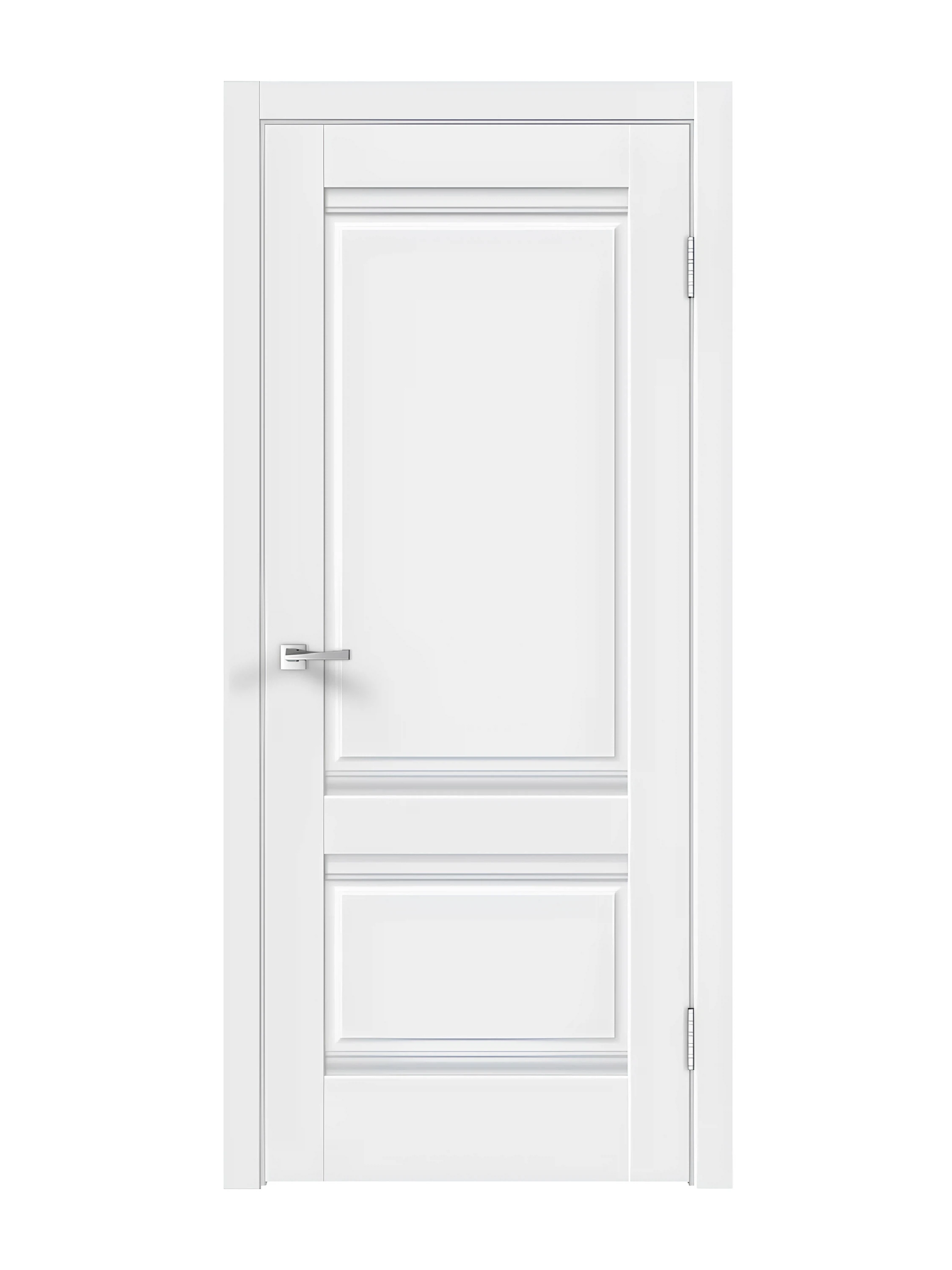 Изображение товара Межкомнатная дверь глухая ALTO 2P из МДФ с покрытием Экошпон Белая 900х2000