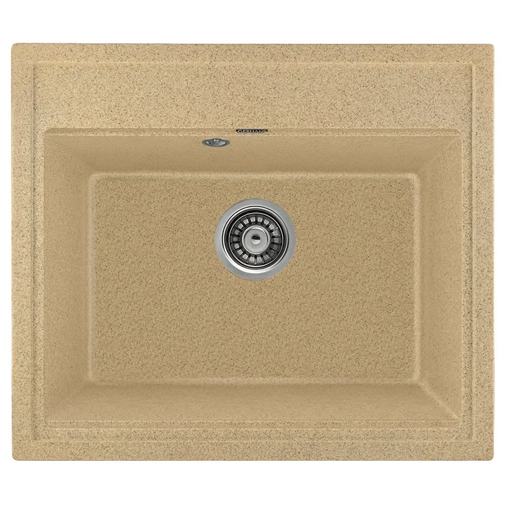 Изображение товара Мойка для кухни Gerhans A12-21 Песочная 595х515 мм (Беларусь)