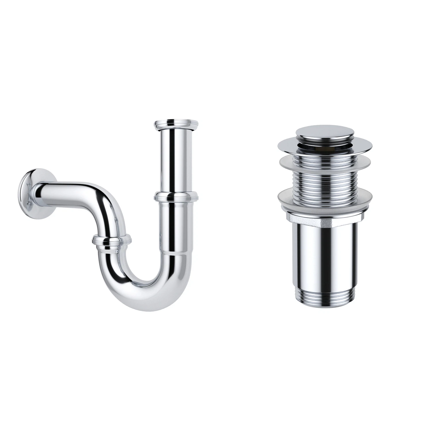 Изображение товара Сифон для раковины с донным клапаном  Wellsee  Drainage System, 182102002