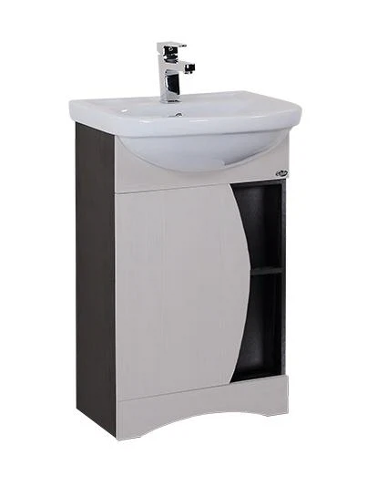 Изображение товара Тумба Onika Дуэт 52 напольная, бодега/венге (ум. Акватон 52)