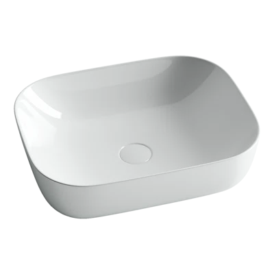 Изображение товара Накладная раковина Ceramica Nova ELEMENT белая 505x405x140 мм