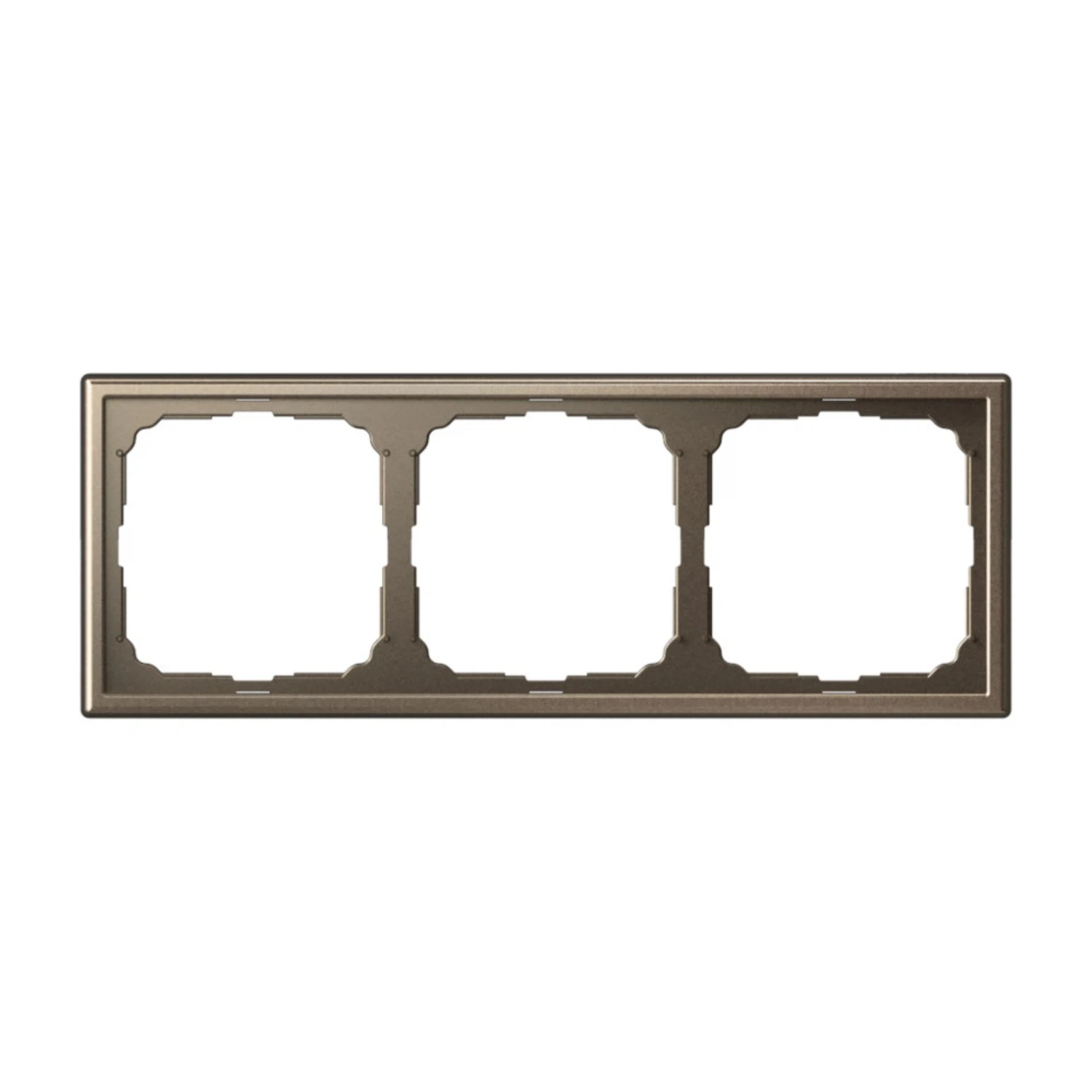 Изображение товара Рамка 3-ая Systeme Electric ArtGallery Мокко, универсальная