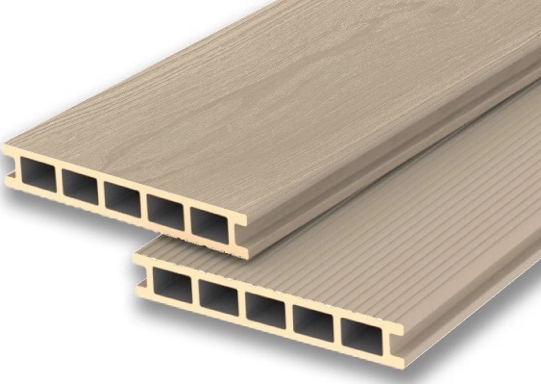 Изображение товара Доска террасная LECOLE Natur+Wide 3000×145×25 ДПК песочный