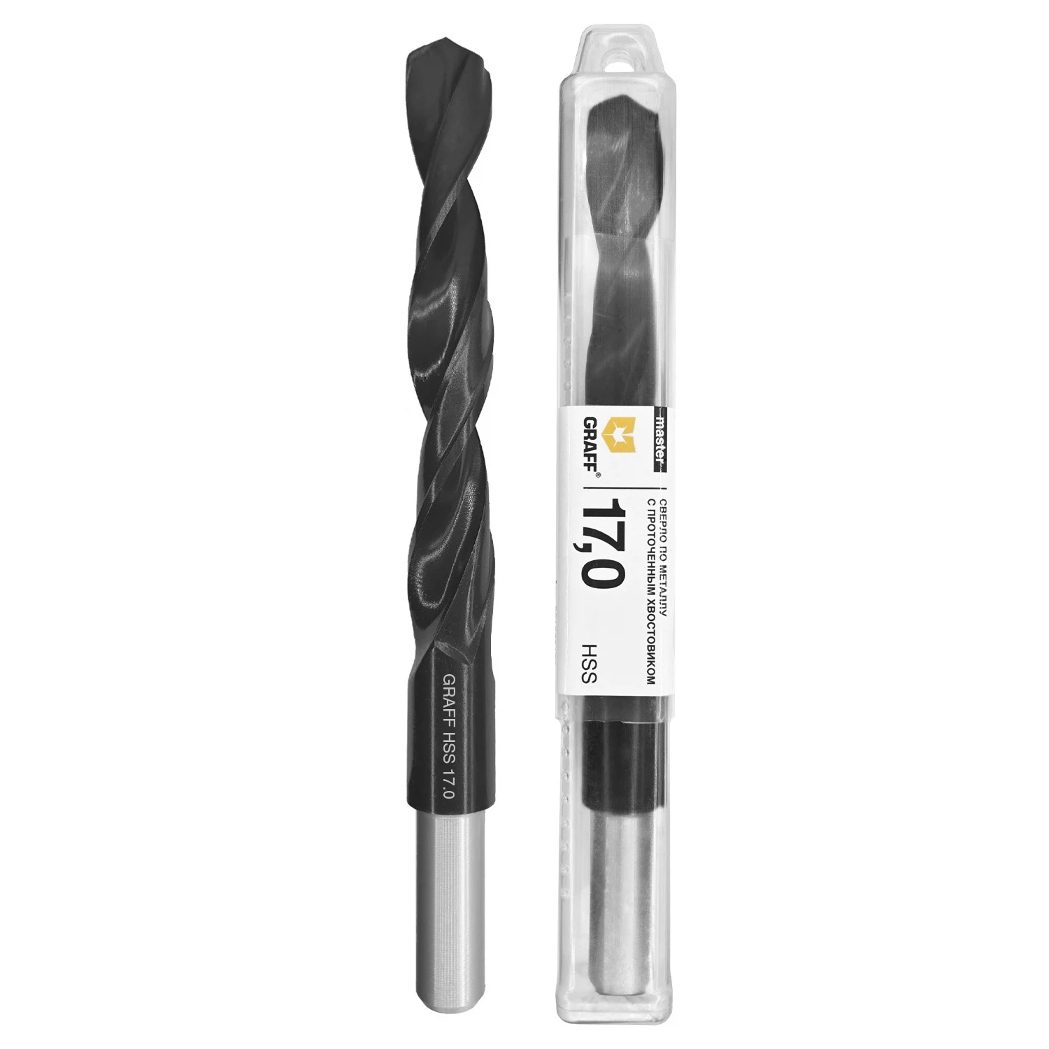 Изображение товара Сверло по металлу с обточенным хвостовиком 17,0 мм GRAFF