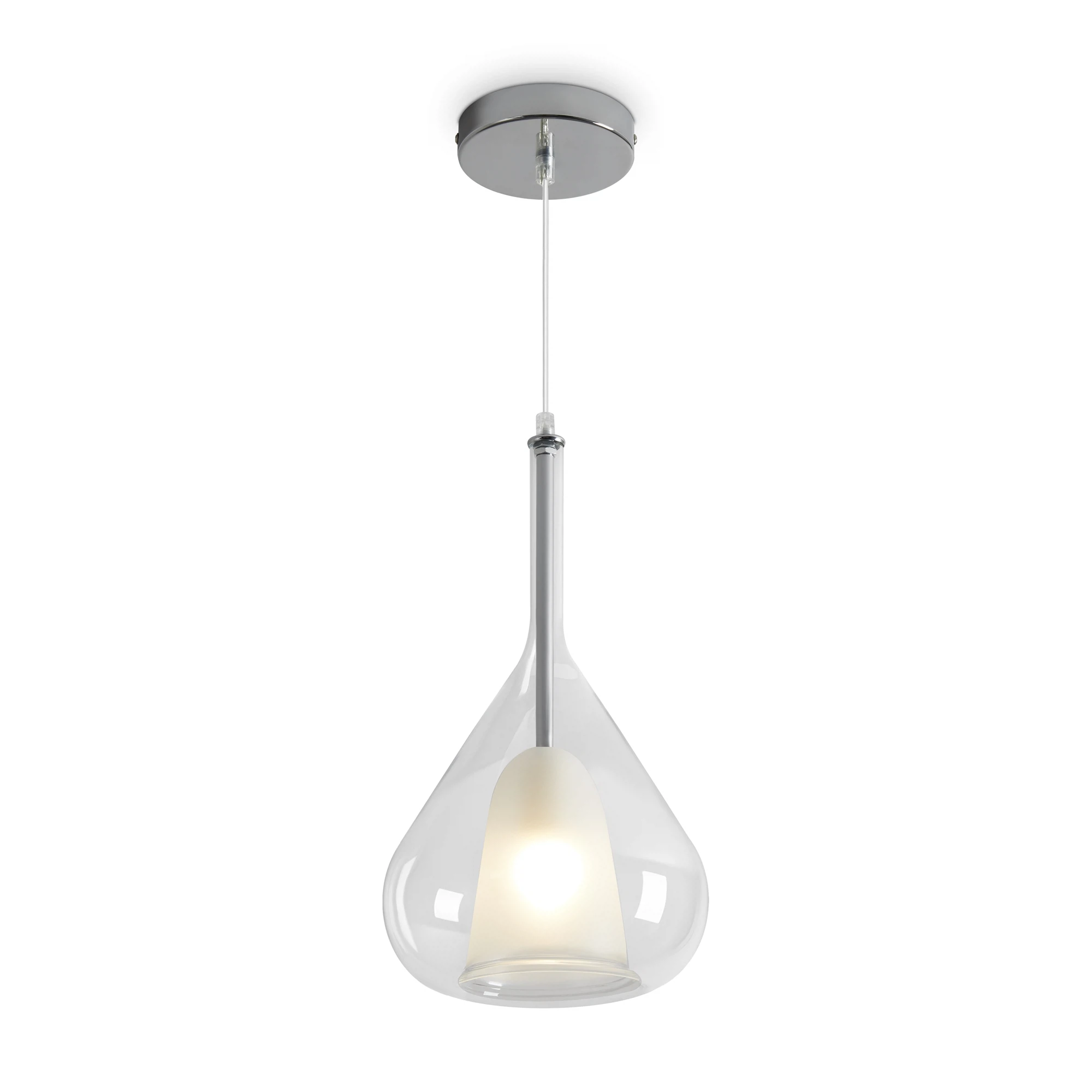 Изображение товара Подвесной светильник Freya FR5459PL 01W белый минимализм дляmodern интерьера