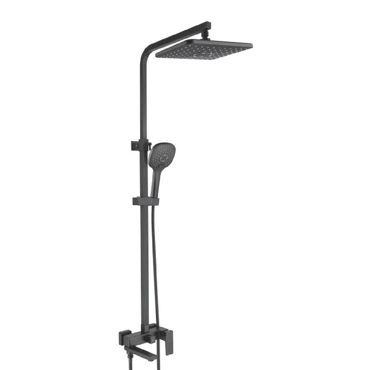 Изображение товара Душевая система Rose R2836H в черном матовом стиле с 3 режимами