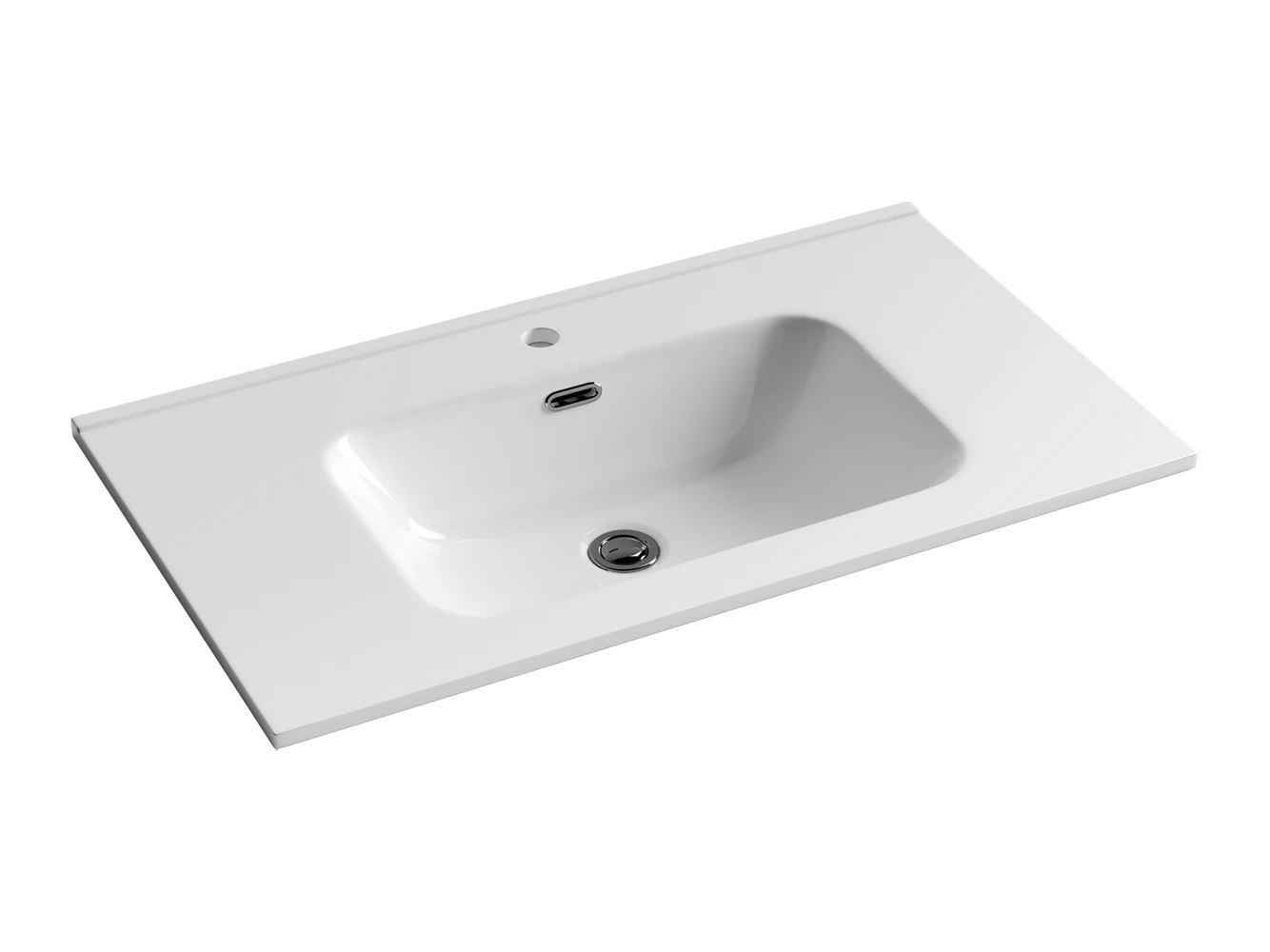 Изображение товара Накладная раковина для ванной комнаты Ceramica Nova ELEMENT белая CN7005