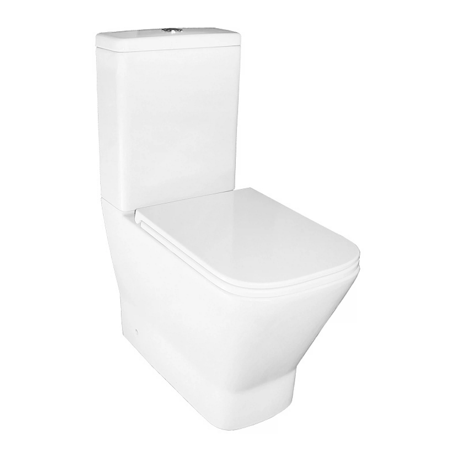 Изображение товара Унитаз напольный безободковый Azario Joy AZ-2168-UQ3 с микролифтом и стильным дизайном