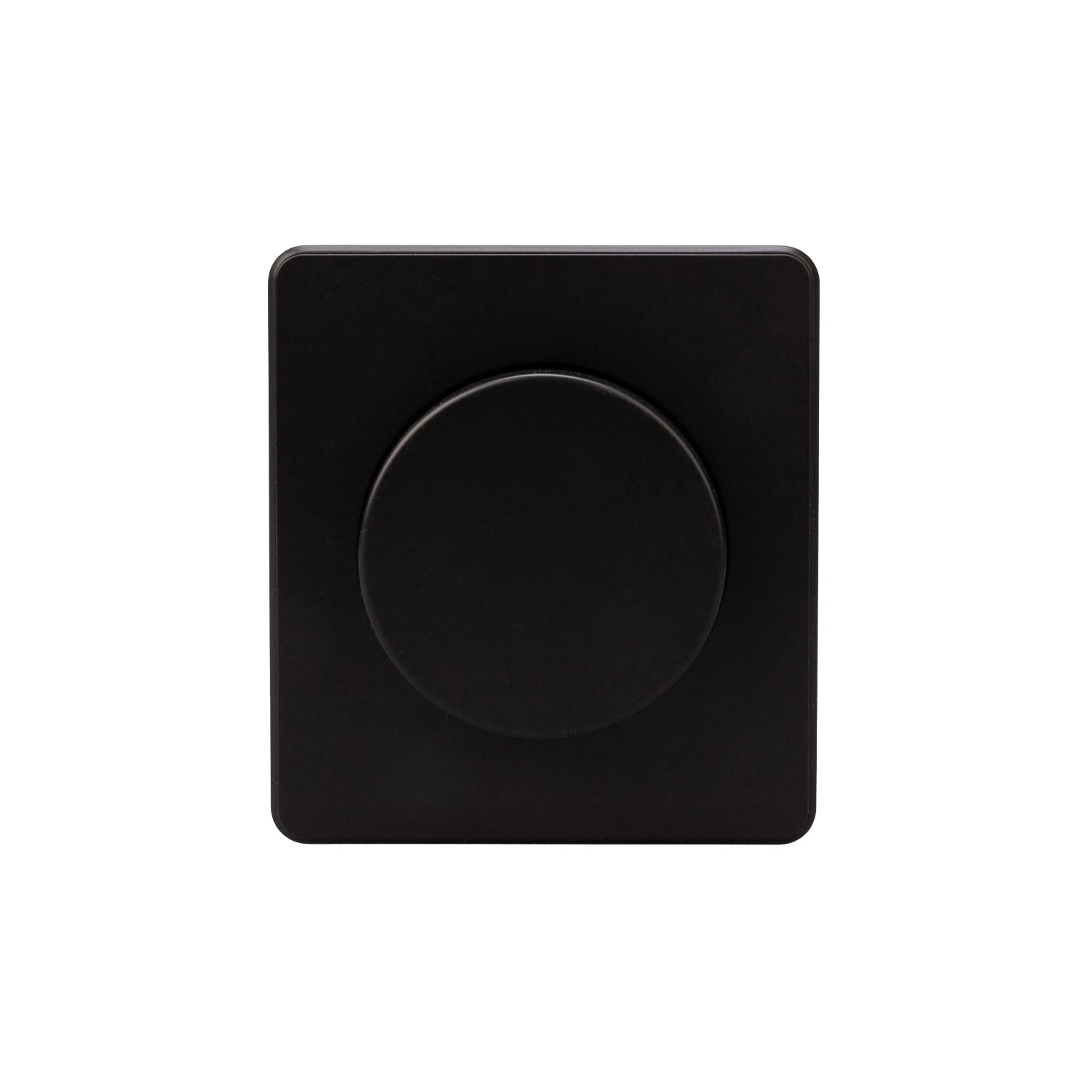 Изображение товара Светорегулятор ROUND 300Вт с/у черный KRANZ для диммирования ламп