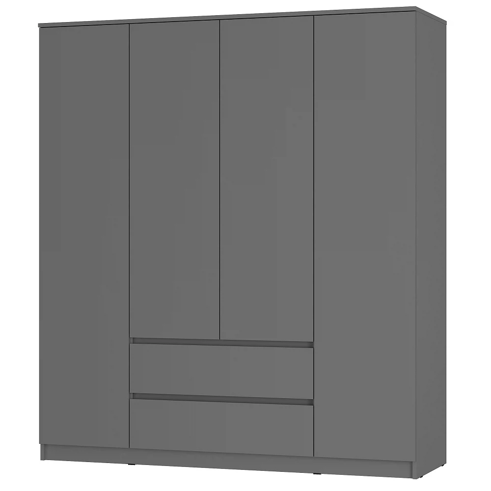 Изображение товара Шкаф для одежды и белья Симпл ШК-13 графит вместительный современный