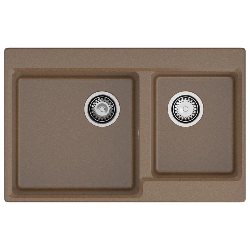 Изображение товара Кухонная мойка GranFest LEVEL 780K, терракот, искусственный мрамор