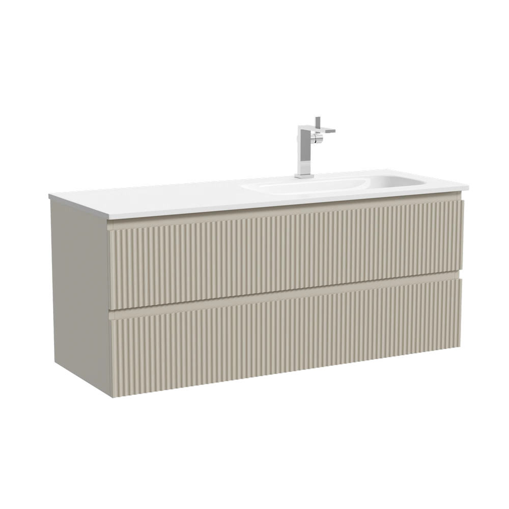 Изображение товара Подвесная тумба SANCOS Snob R правая 1195х445х500 с ящиками Soft close