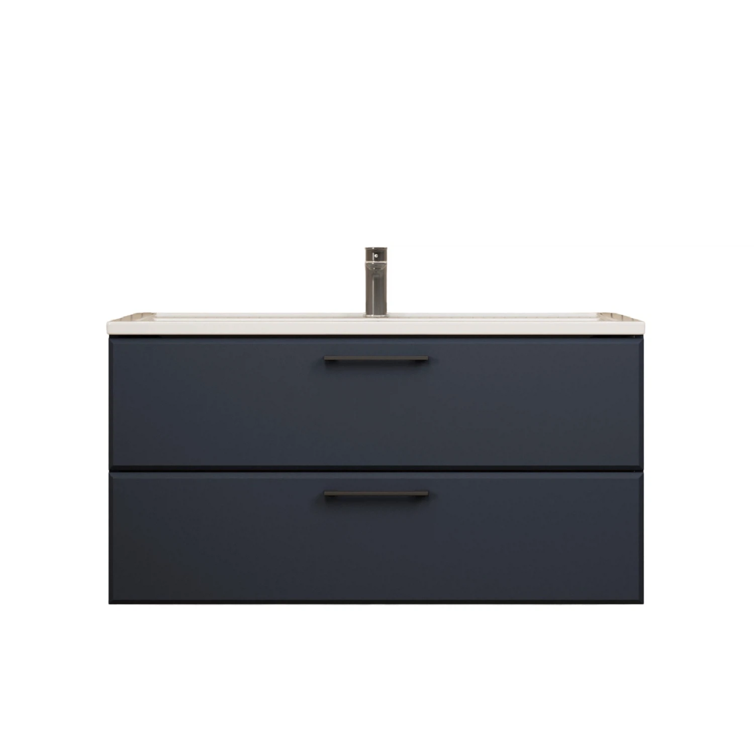 Изображение товара Тумба под раковину Uperwood Foster NEW 100 см, подвесная, черная