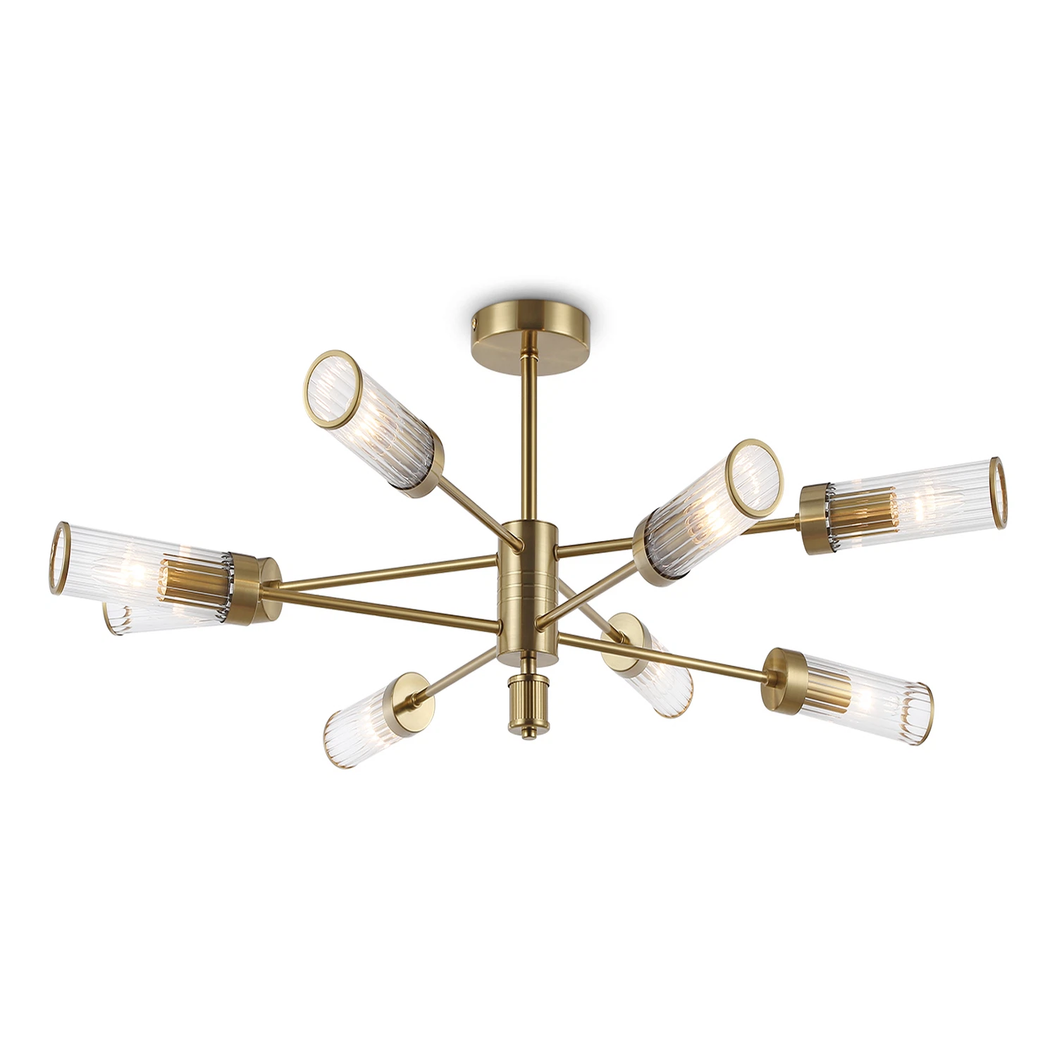 Изображение товара Люстра на штанге AMBRELLA LIGHT LH55162 8 ламп неоклассика латунь