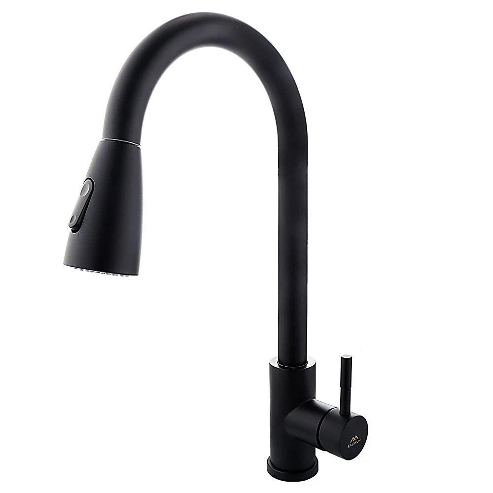 Изображение товара Смеситель для кухни FASHUN A56109-7, черный