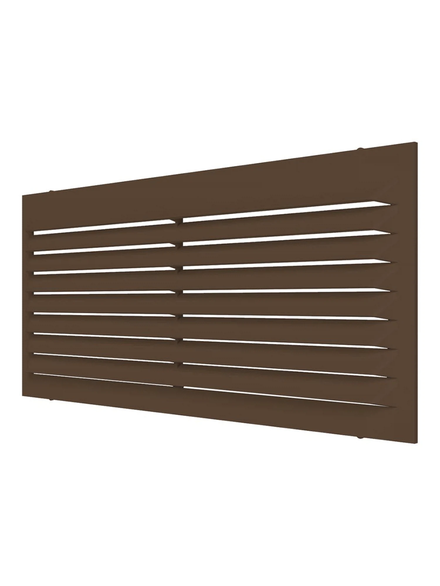 Изображение товара Решетка вентиляционная с сеткой 171х81 пластик коричневая Era