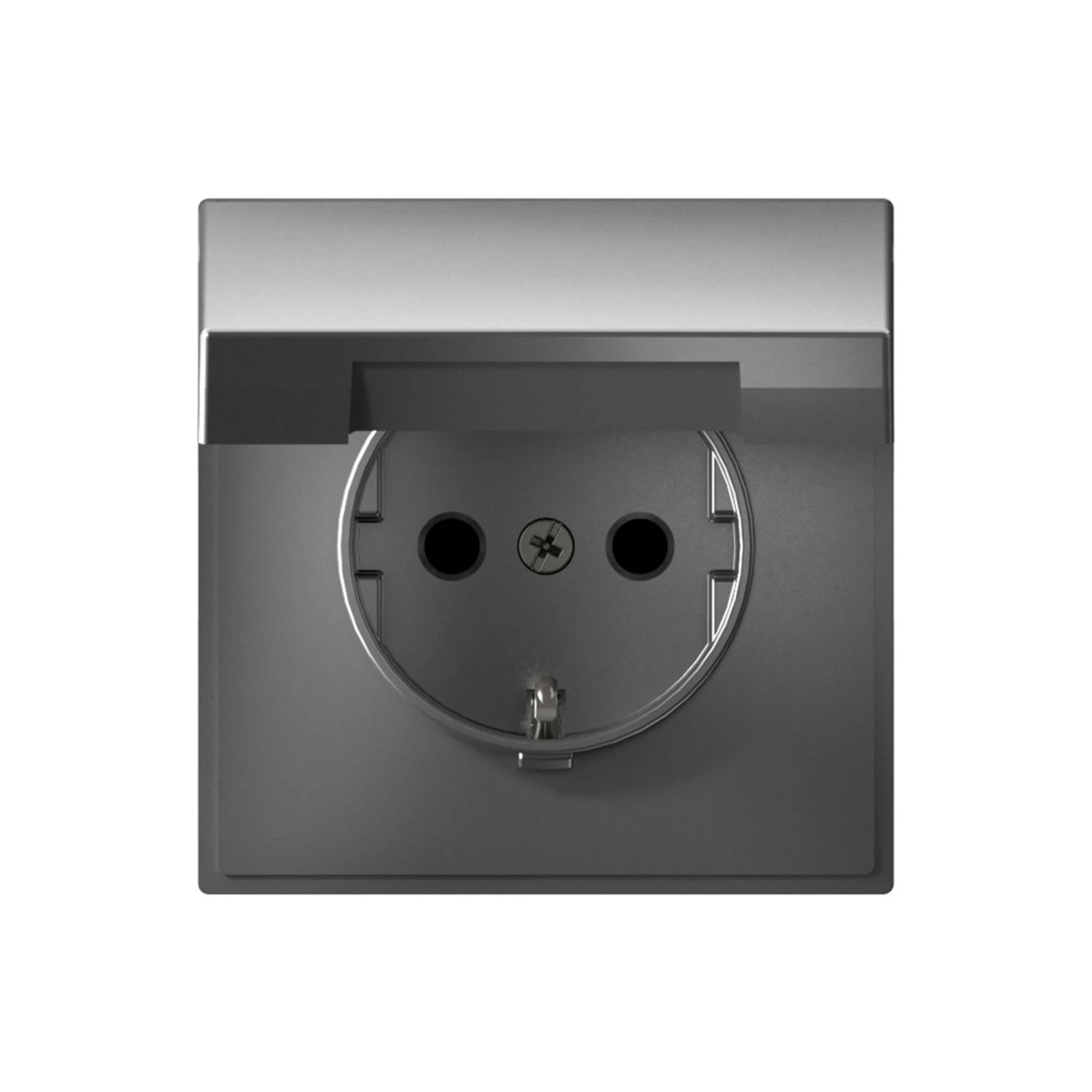 Изображение товара Розетка Systeme Electric ArtGallery c заземлением и крышкой 16A