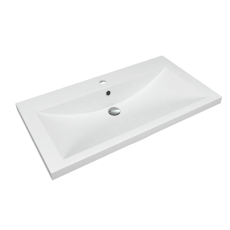 Изображение товара Раковина Florentina Анита Анита 900x480 прямоугольная чаша слева