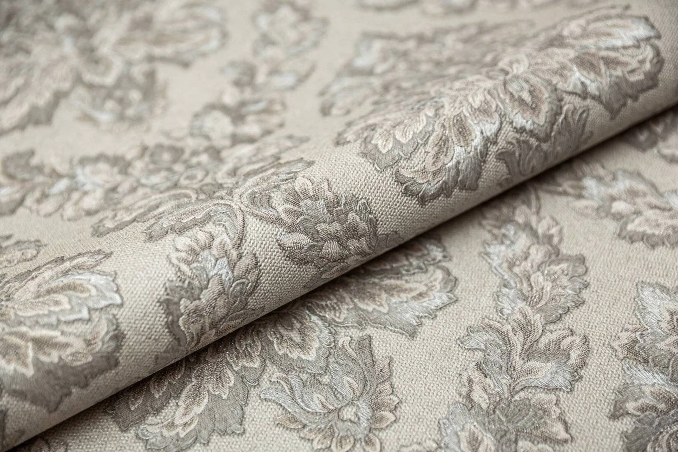 Изображение товара Обои виниловые Палаццо мотив, бежевый