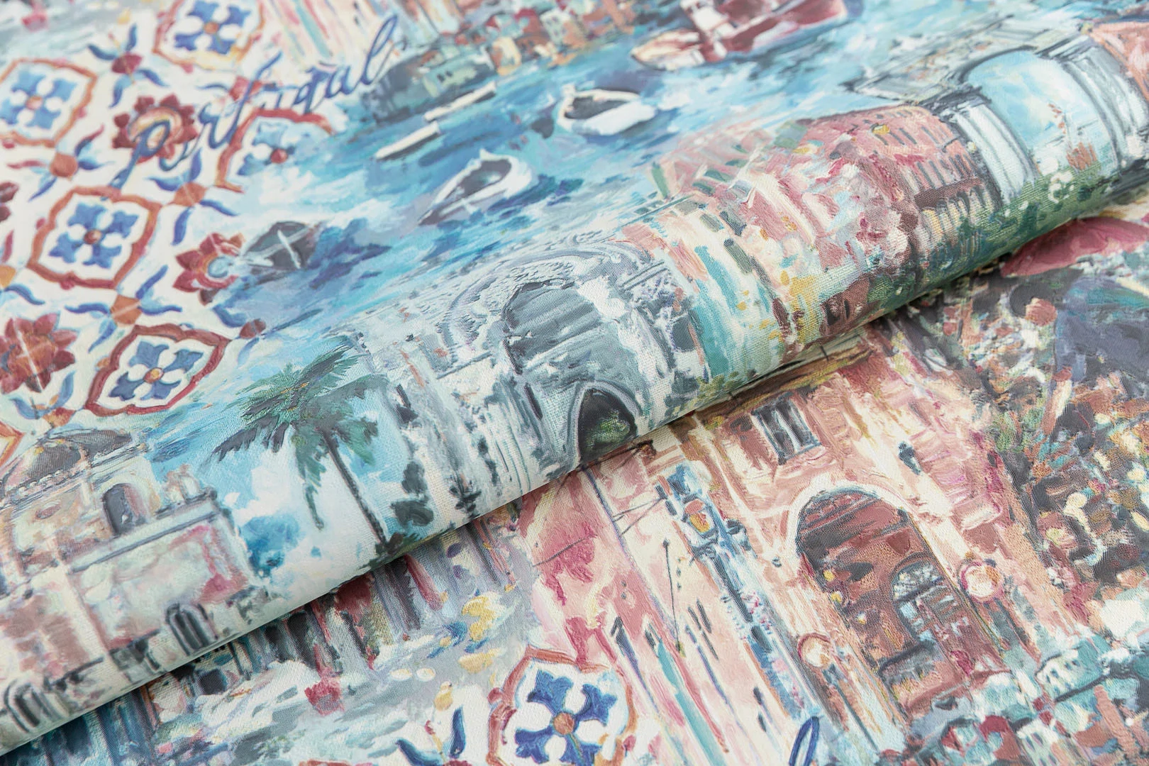 Изображение товара Обои виниловые Kerama Marazzi Впечатление многоцветный 10,05х1,06м