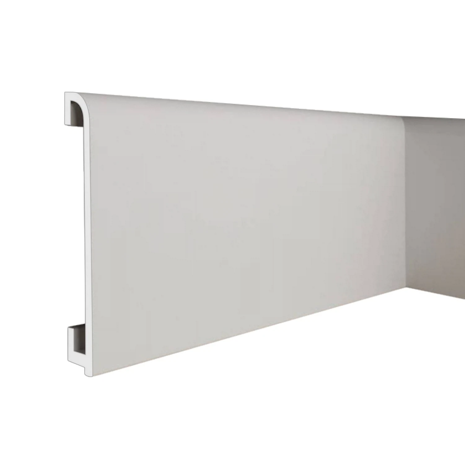 Изображение товара Плинтус напольный ударопрочный дюрополимер 2000х16х100мм