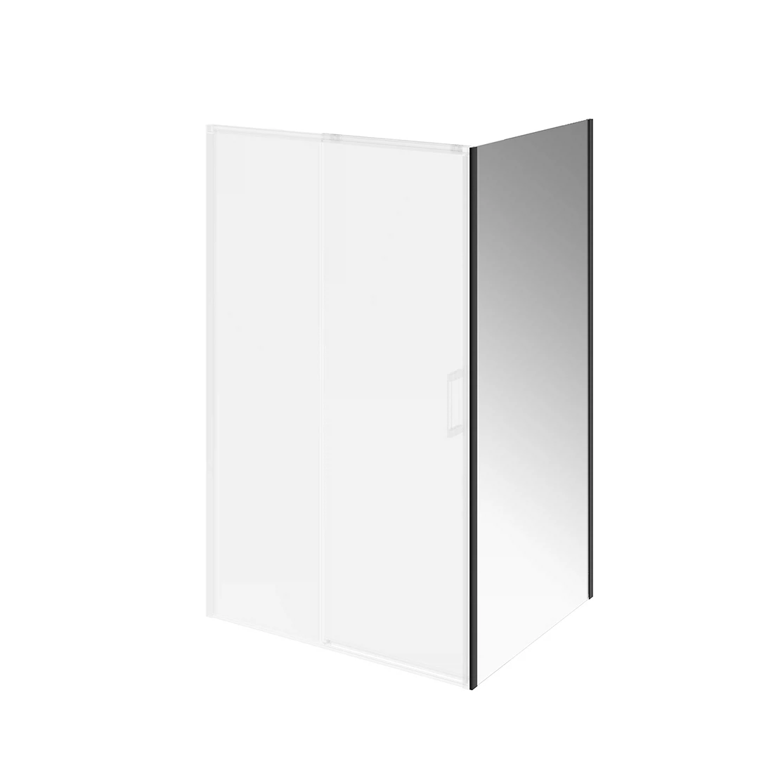 Изображение товара Душевая боковая панель Lindo 100х195 матовый черный Kerama Marazzi LN.100.FP.BLK.M