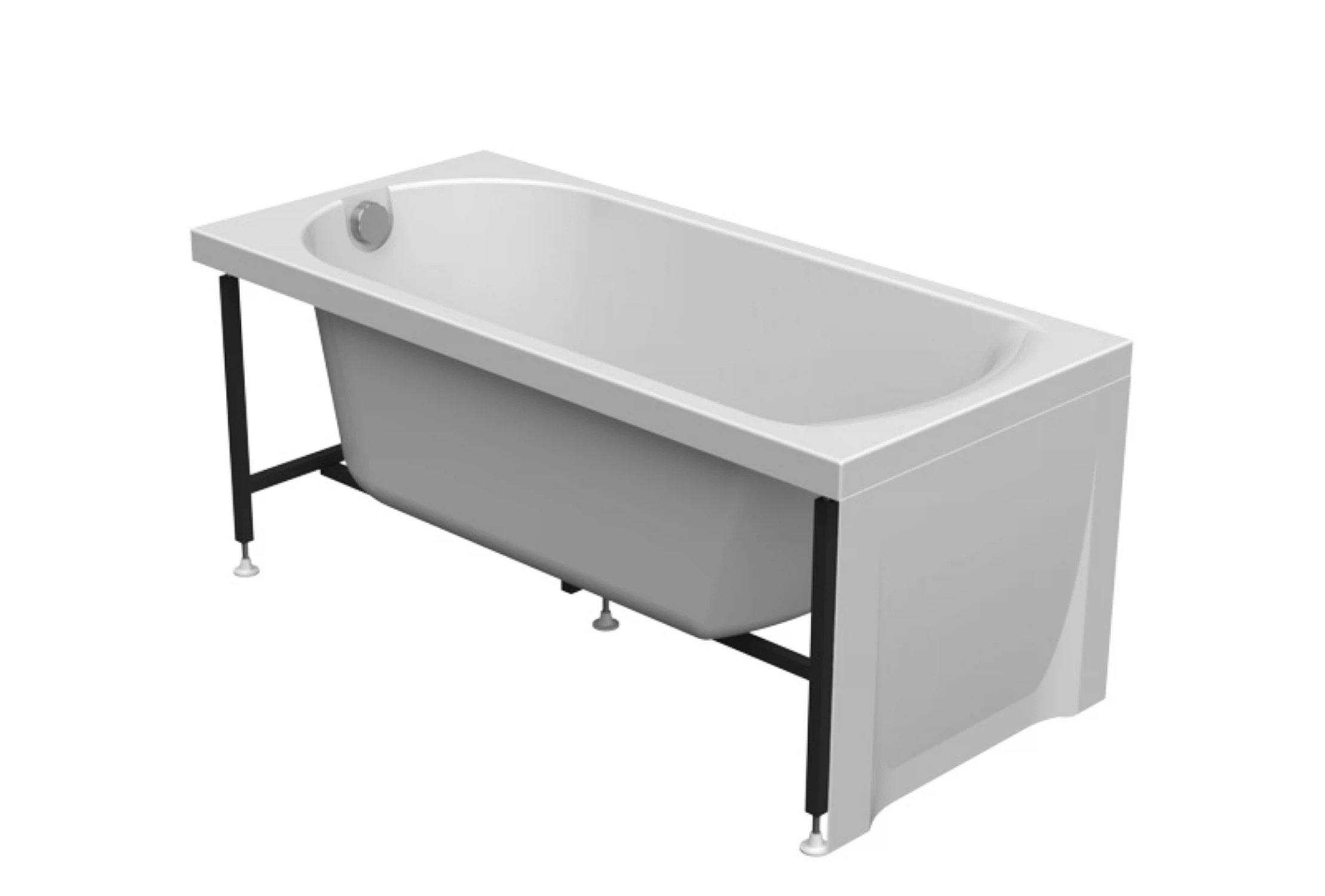 Изображение товара Торцевая панель для ванны Николь 168х70 правая из акрила Россия