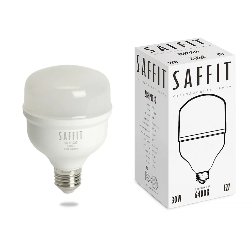 Изображение товара Лампа светодиодная SAFFIT SBHP1030 E27 30W 6400K