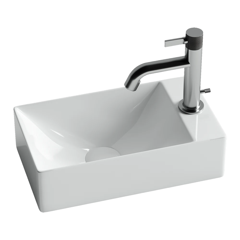 Изображение товара Умывальник подвесной прямоугольный Ceramica Nova Element 375x215x100мм