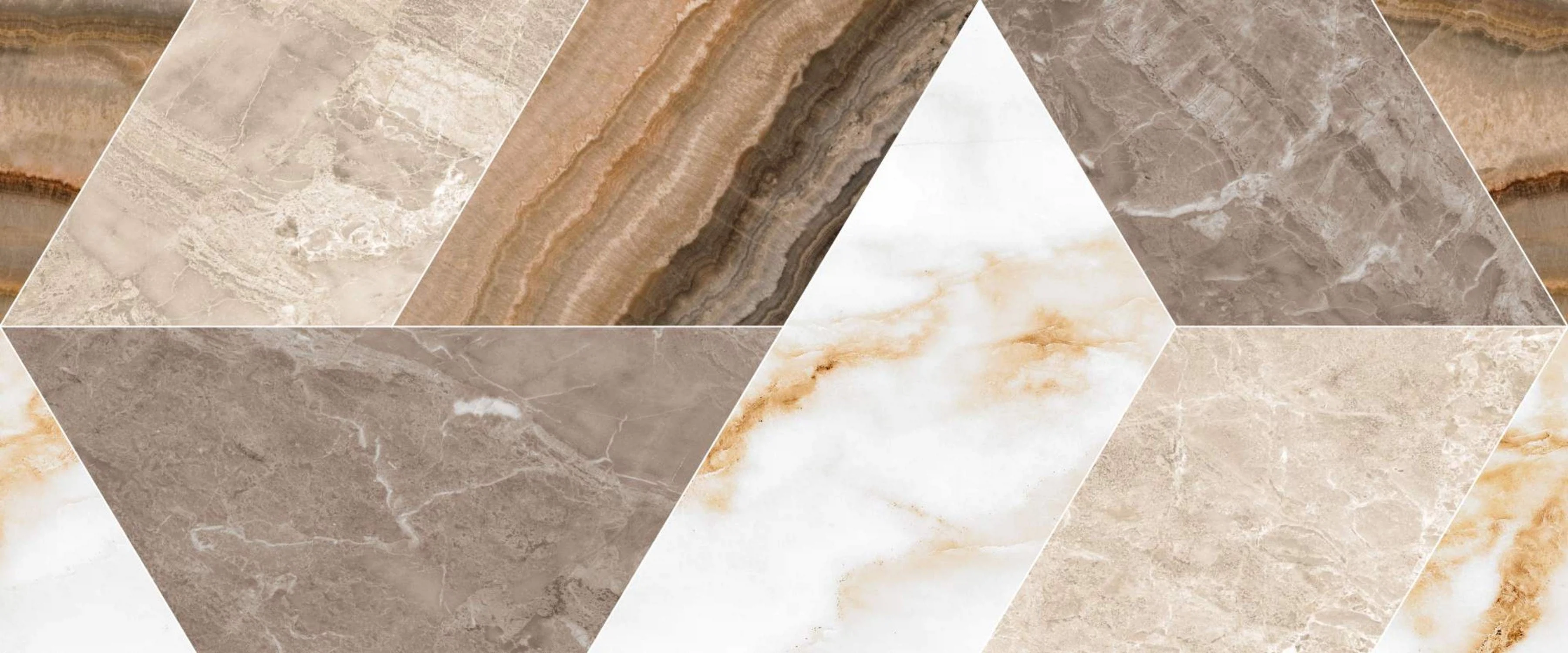 Изображение товара Плитка настенная Joy multi бежевый 25х60 см для ванной и сауны