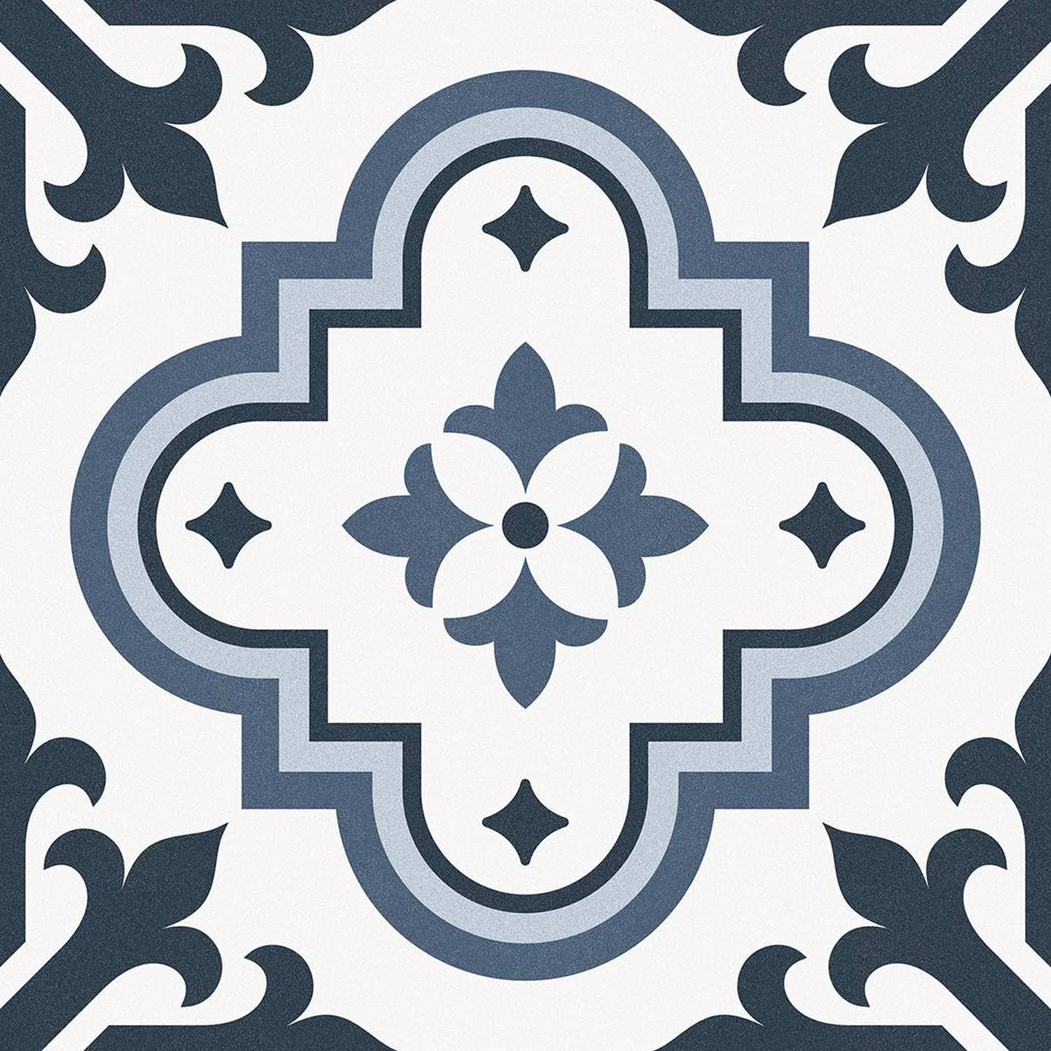 Изображение товара Керамогранит Paris Rivoli 25x25 синий для пола и стен, морозостойкий, матовый