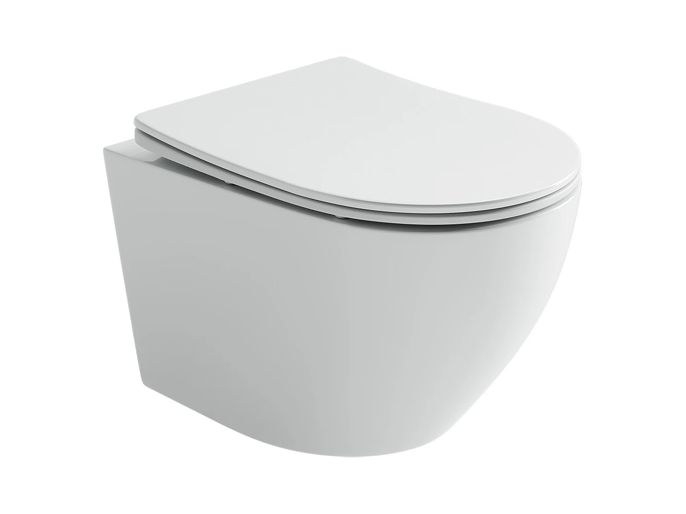 Изображение товара Подвесной унитаз Uno Rimless с глубоким смывом и скрытым монтажом