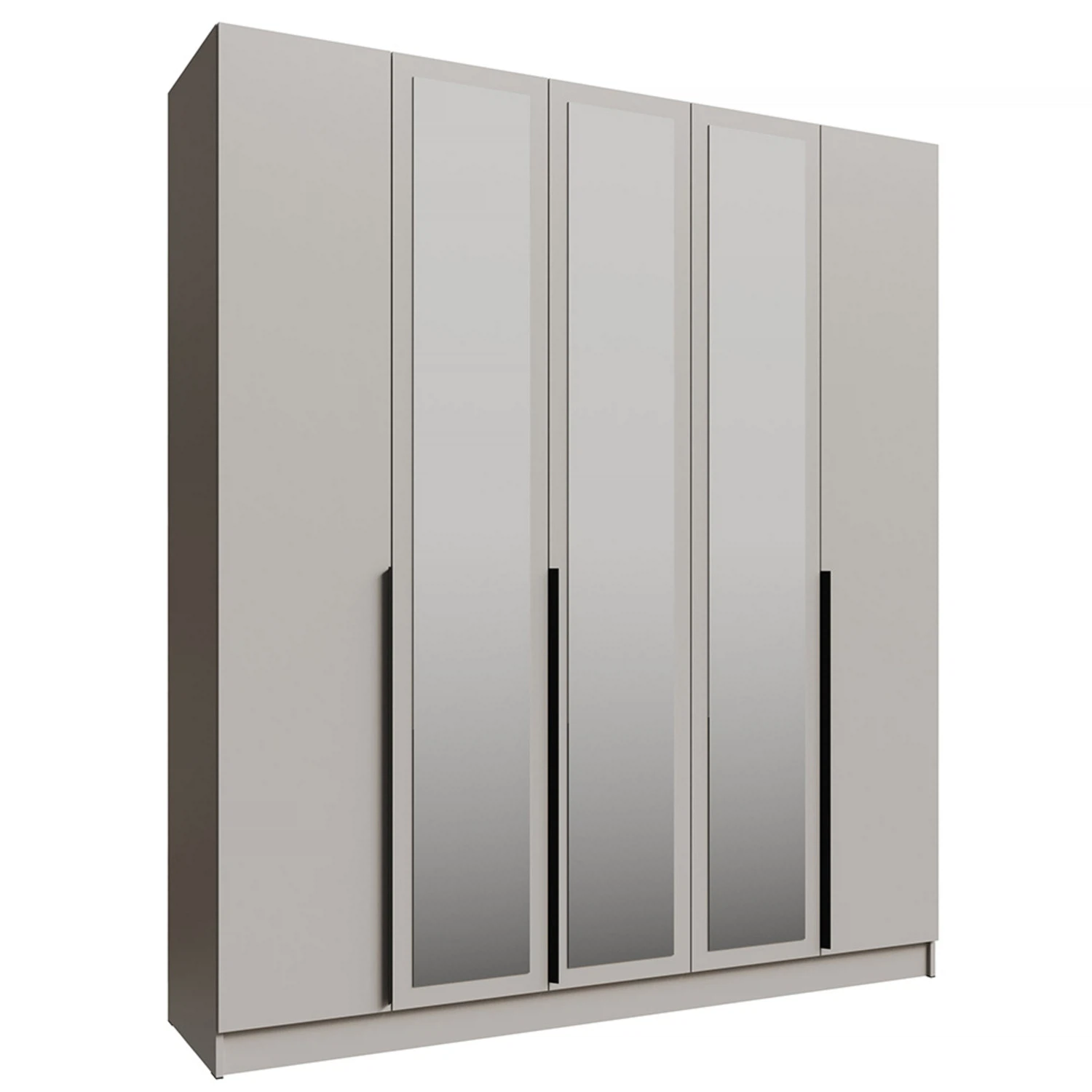 Изображение товара Распашной шкаф с зеркалом Мадрид 2.0 в цвете Кашемир